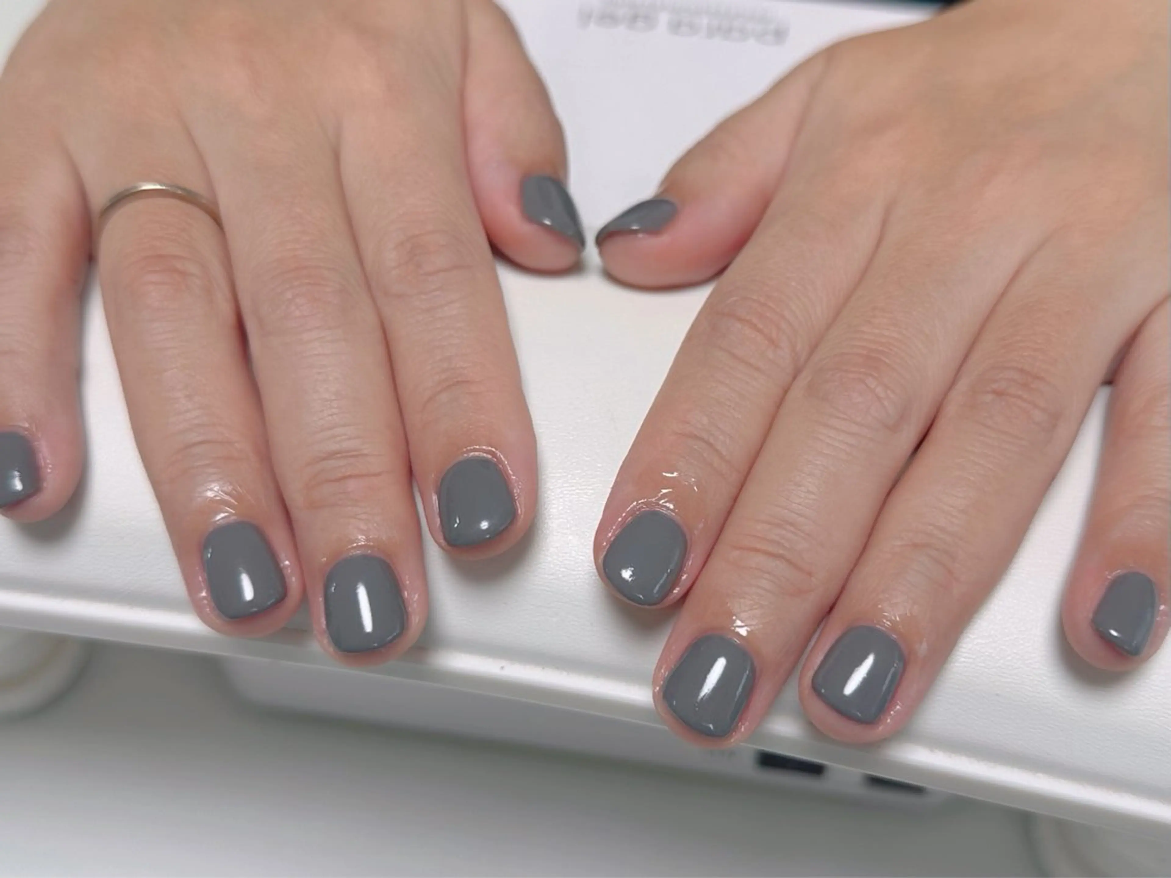 ネイル ワンカラーネイル &CHOU CHOU nail たむらのネイルデザイン