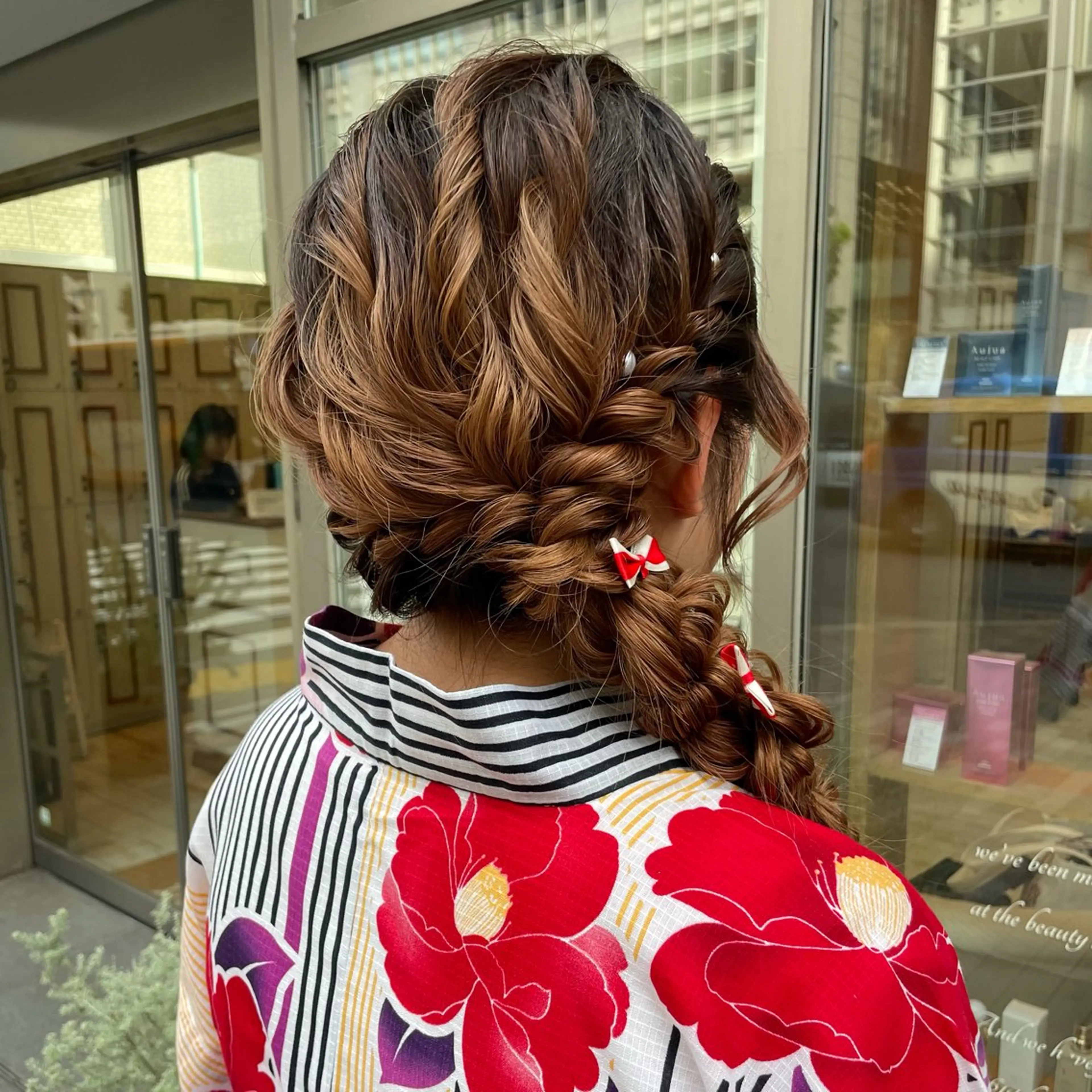 ヘアアレンジ 着付け ヘアアレンジ 🌿あがりれいなのその他イメージ