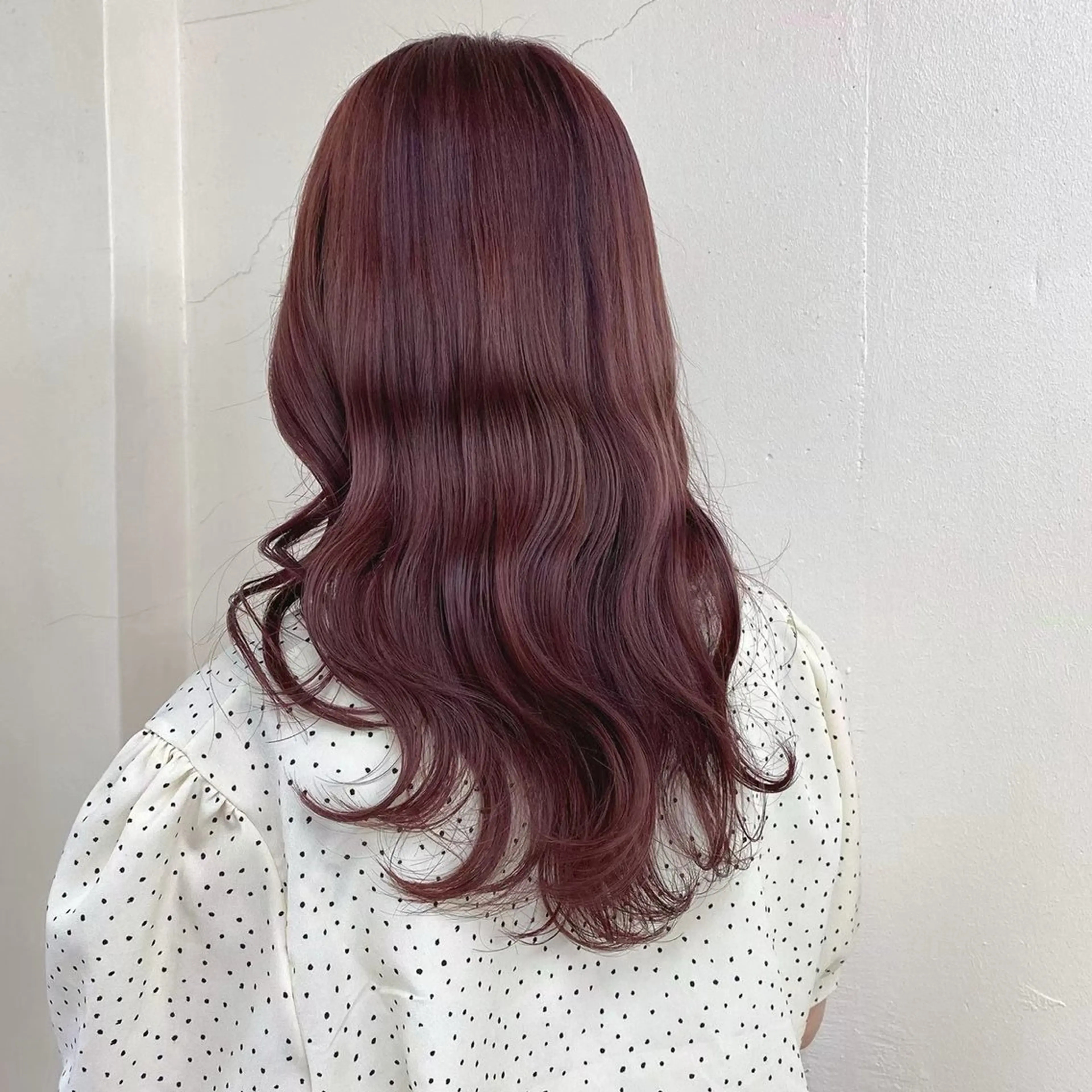 ロング カラー トレンド暖色ヘア🍒 miu🍒のヘアスタイル
