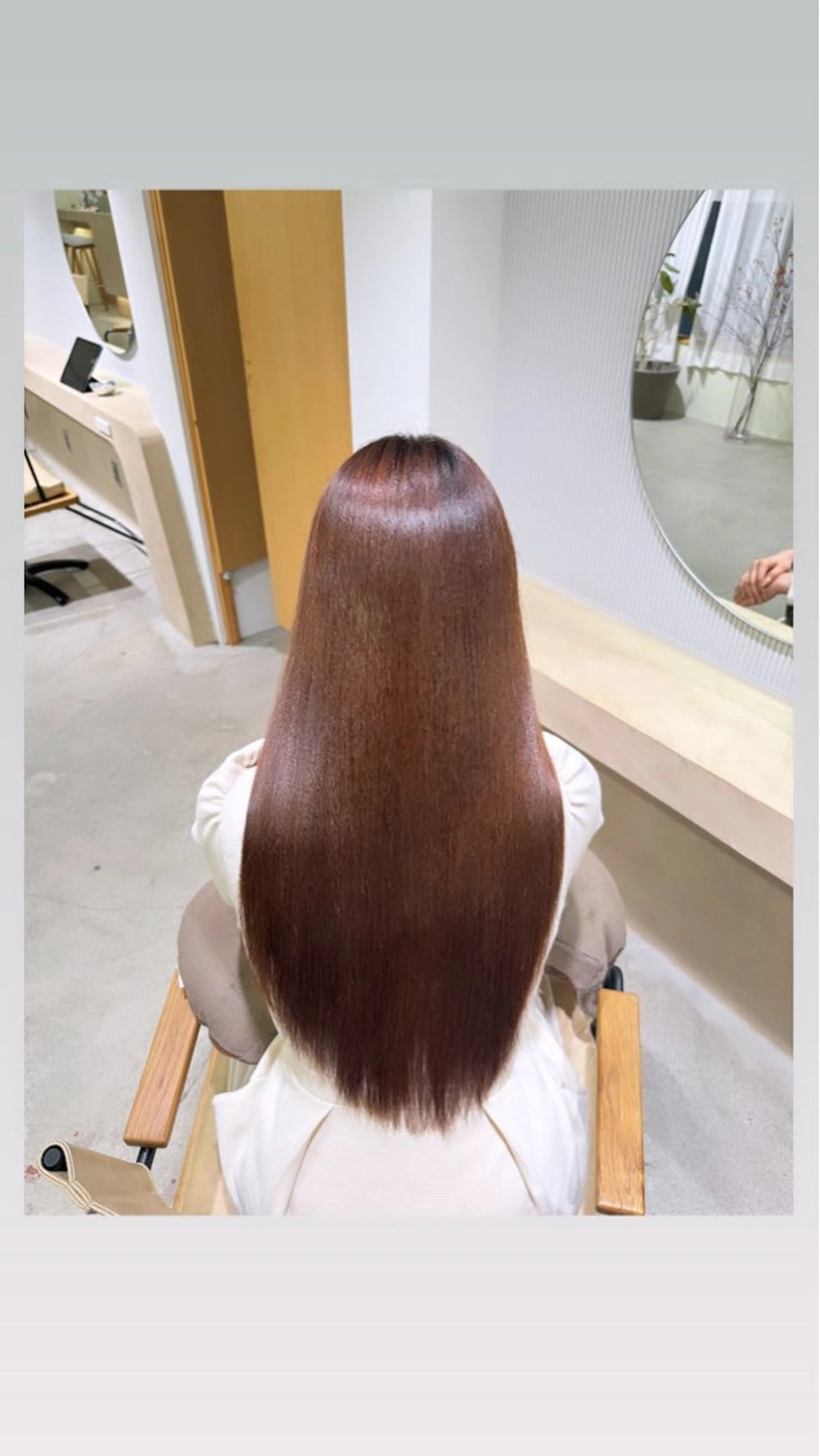 【髪質改善】🌱カット+美髪ストレート+髪質改善トリートメント🌱の写真