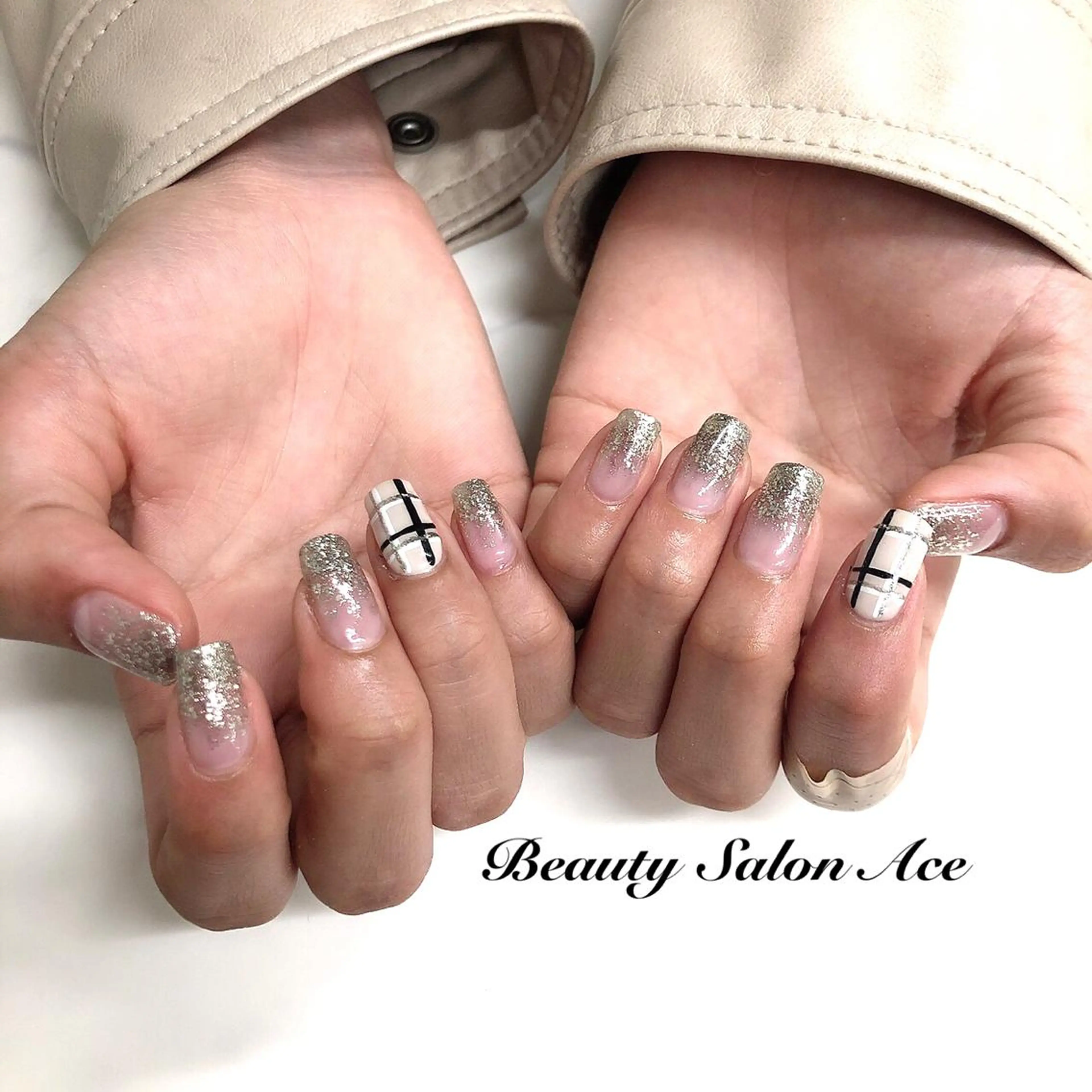 ネイル Beauty Salon Ace（ネイルサロン　エース）所属・池袋フィルイン Ace♡長さだしのネイルデザイン