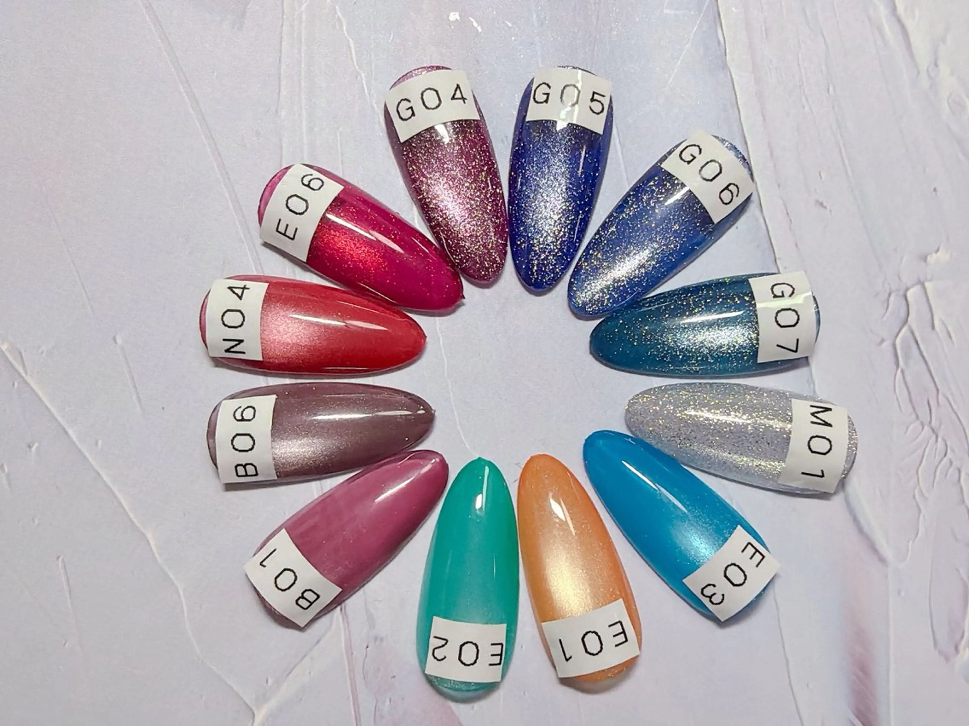 ネイル マグネットネイル ハンドネイル Moon's🌙💅 Shioriのネイルデザイン