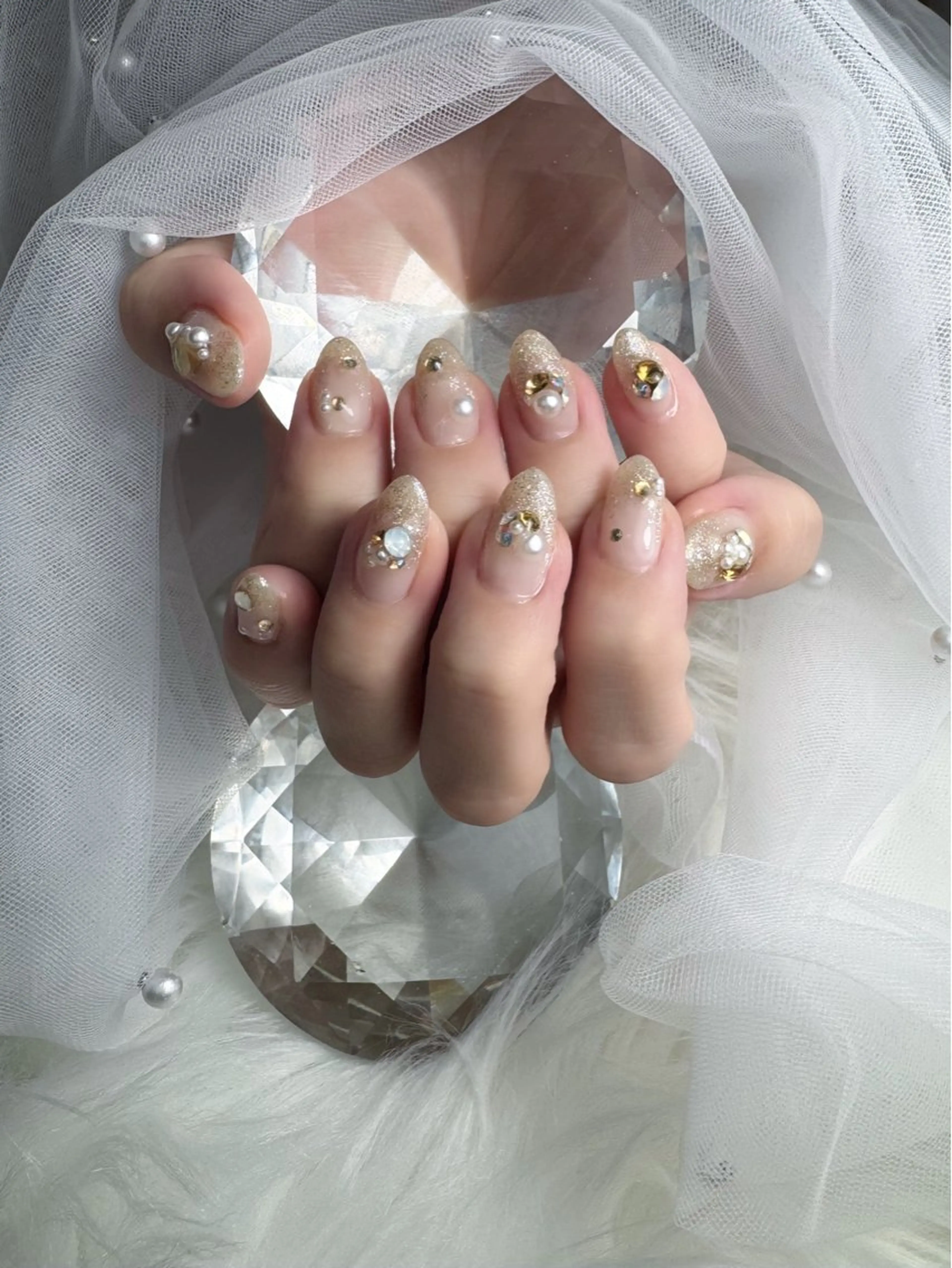 ネイル ハンドネイル BIJOU yuzuのネイルデザイン