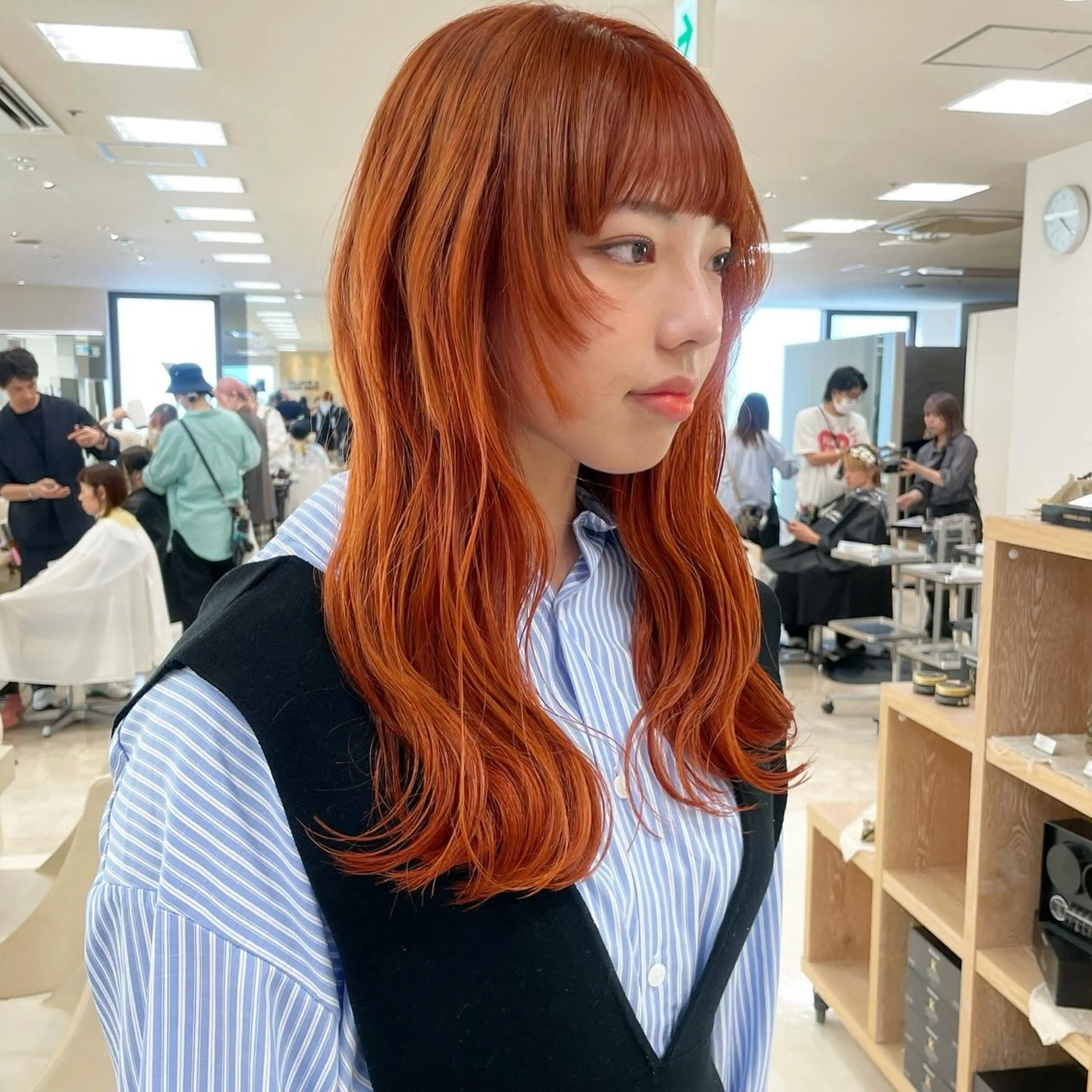ロング カラー ヘアアレンジ 🍒KIKUCHI KANAE🍒のヘアスタイル
