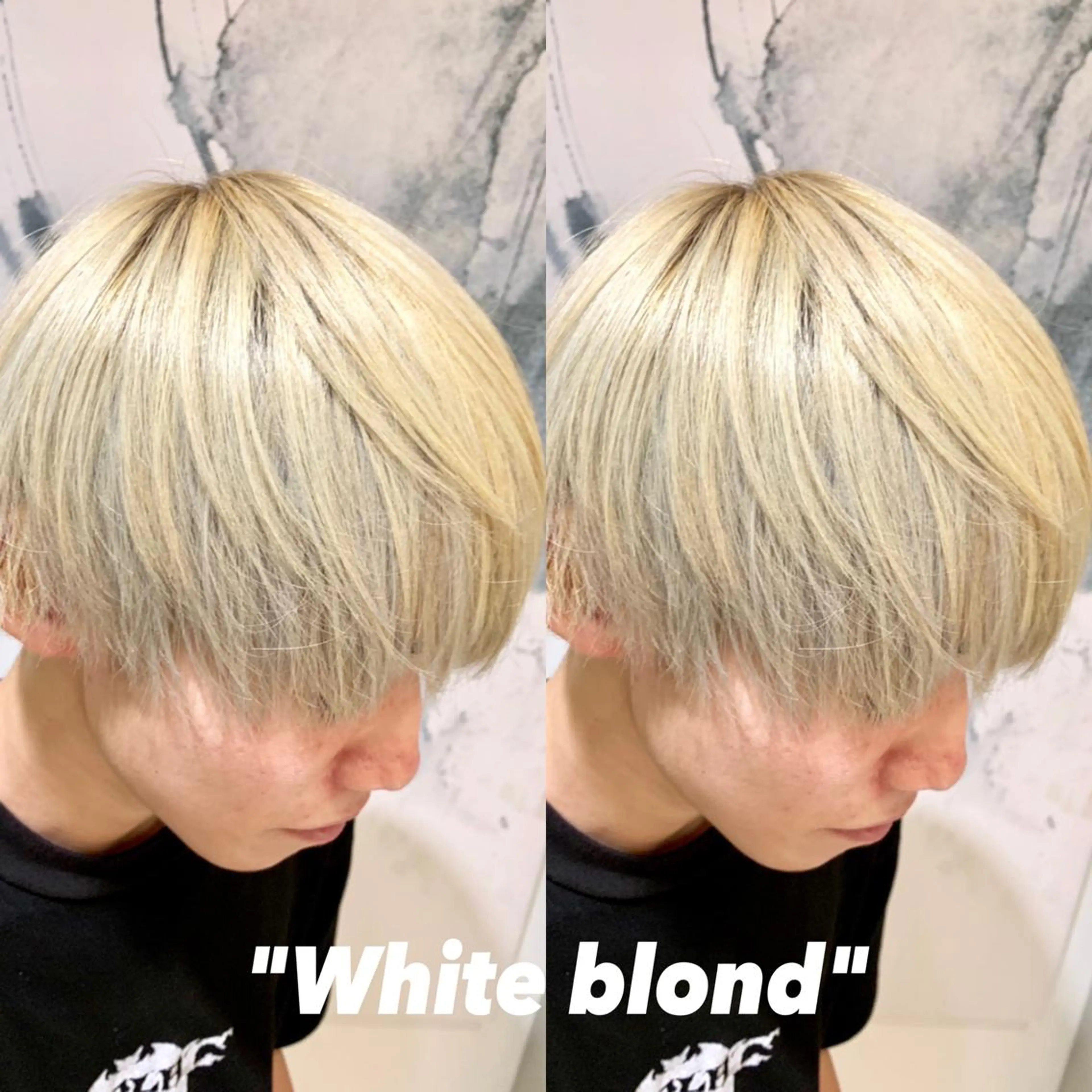 ショート カラー ブリーチ ブロンド ホワイトブロンド Bree"ze所属・大河原 修太のヘアスタイル