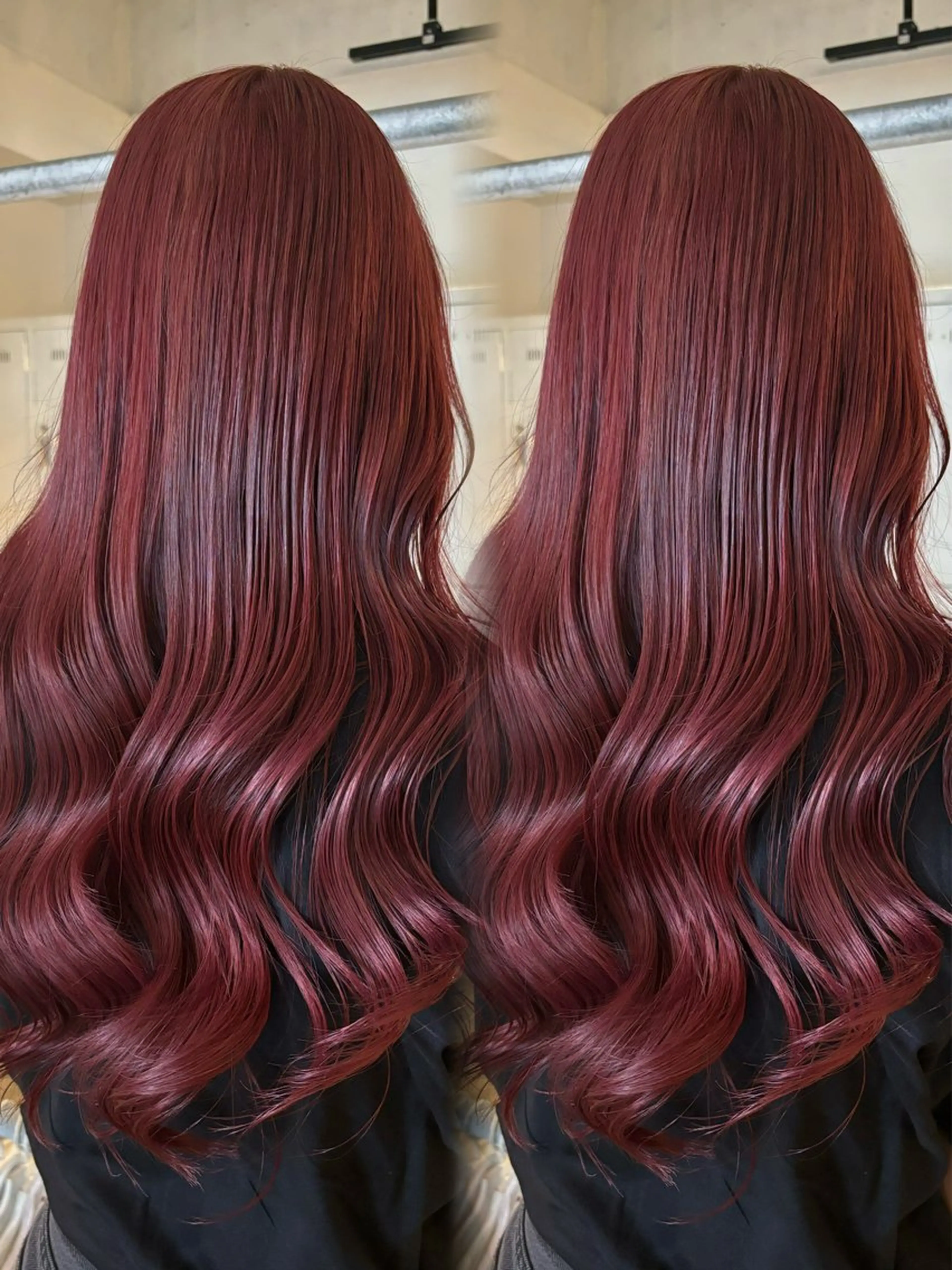 ミニモ学割💖ブリーチなしダブルカラー♥️暖色カラー🧑🏼‍🦰＋✨無料3stepトリートメント✨/韓国ヘア/髪質改善の写真