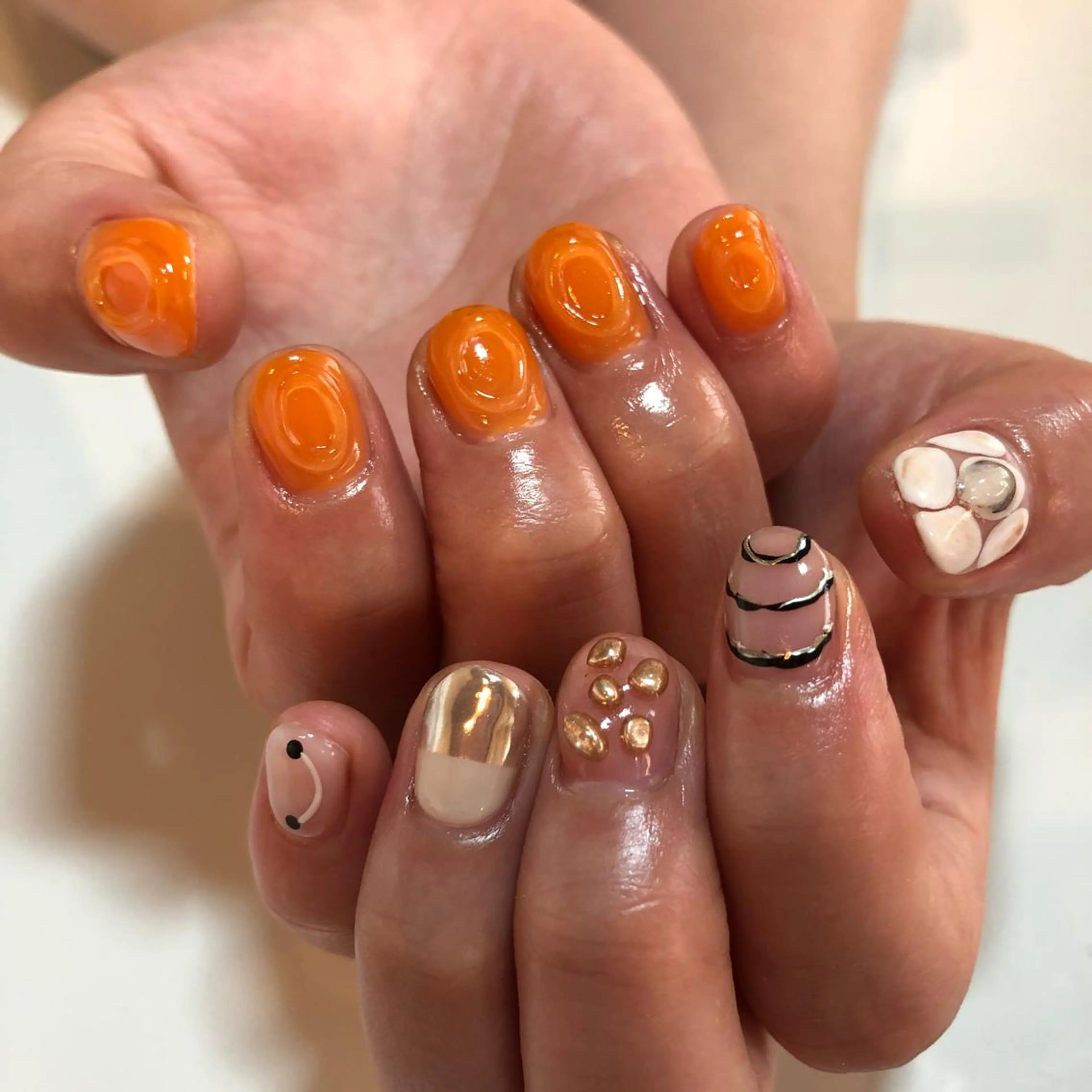 ネイル g-up nail所属・米田 律子のネイルデザイン