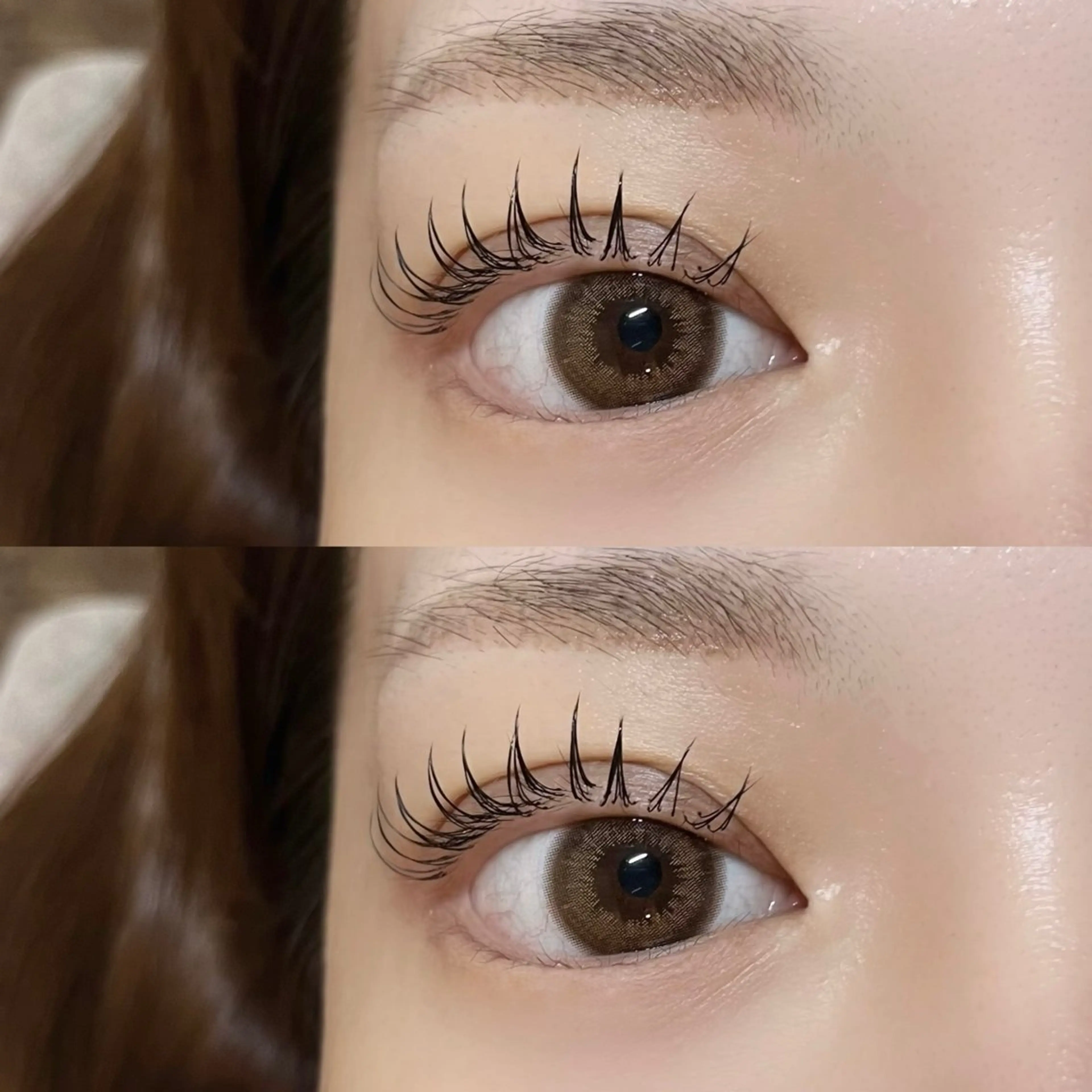 マツエク・マツパ 束感まつ毛 フラットラッシュ マツエク suzu 🐰⸝꙳.‎˖のマツエク・マツパデザイン