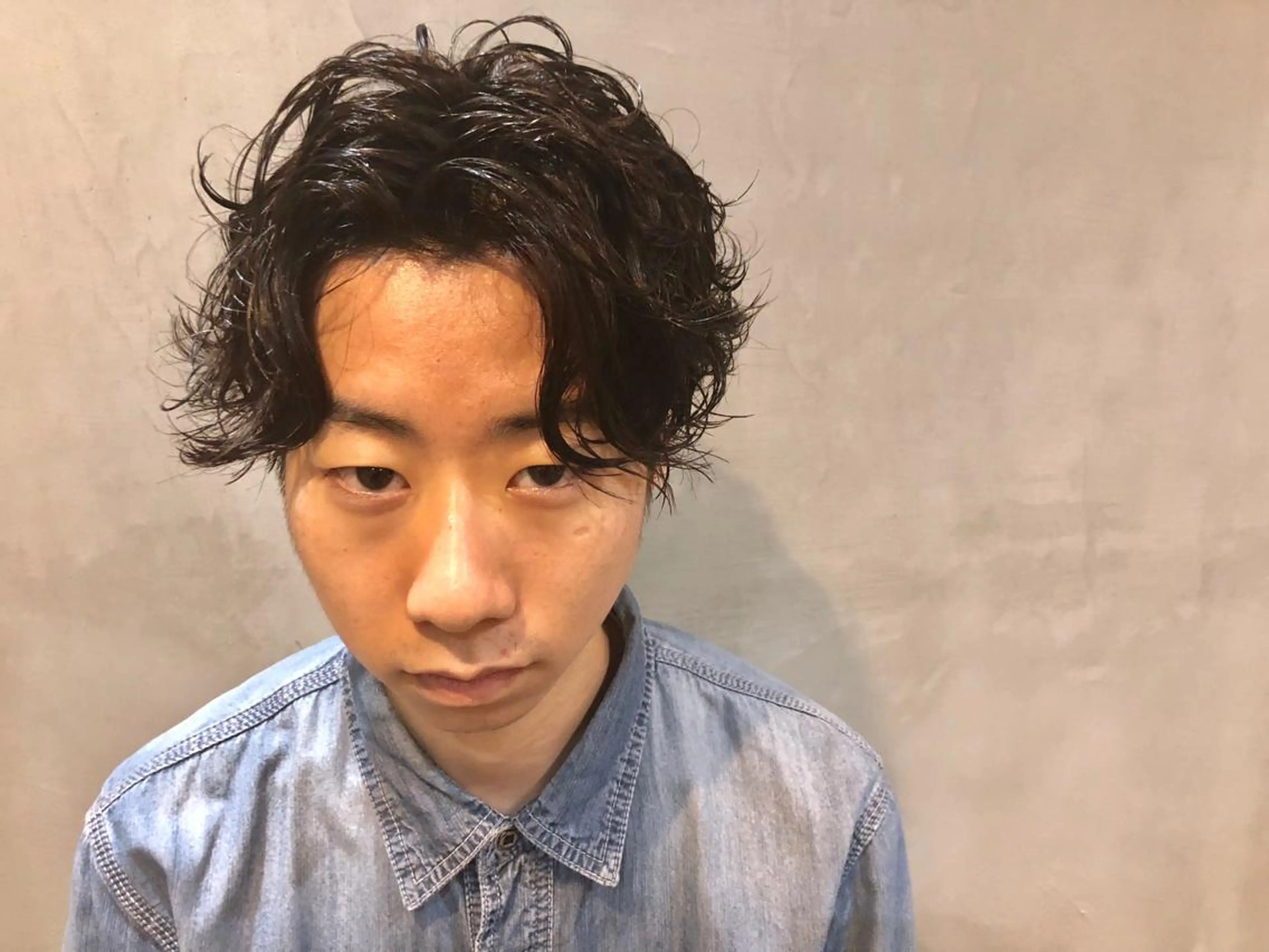 パーマ メンズ 佐藤 和弥のヘアスタイル