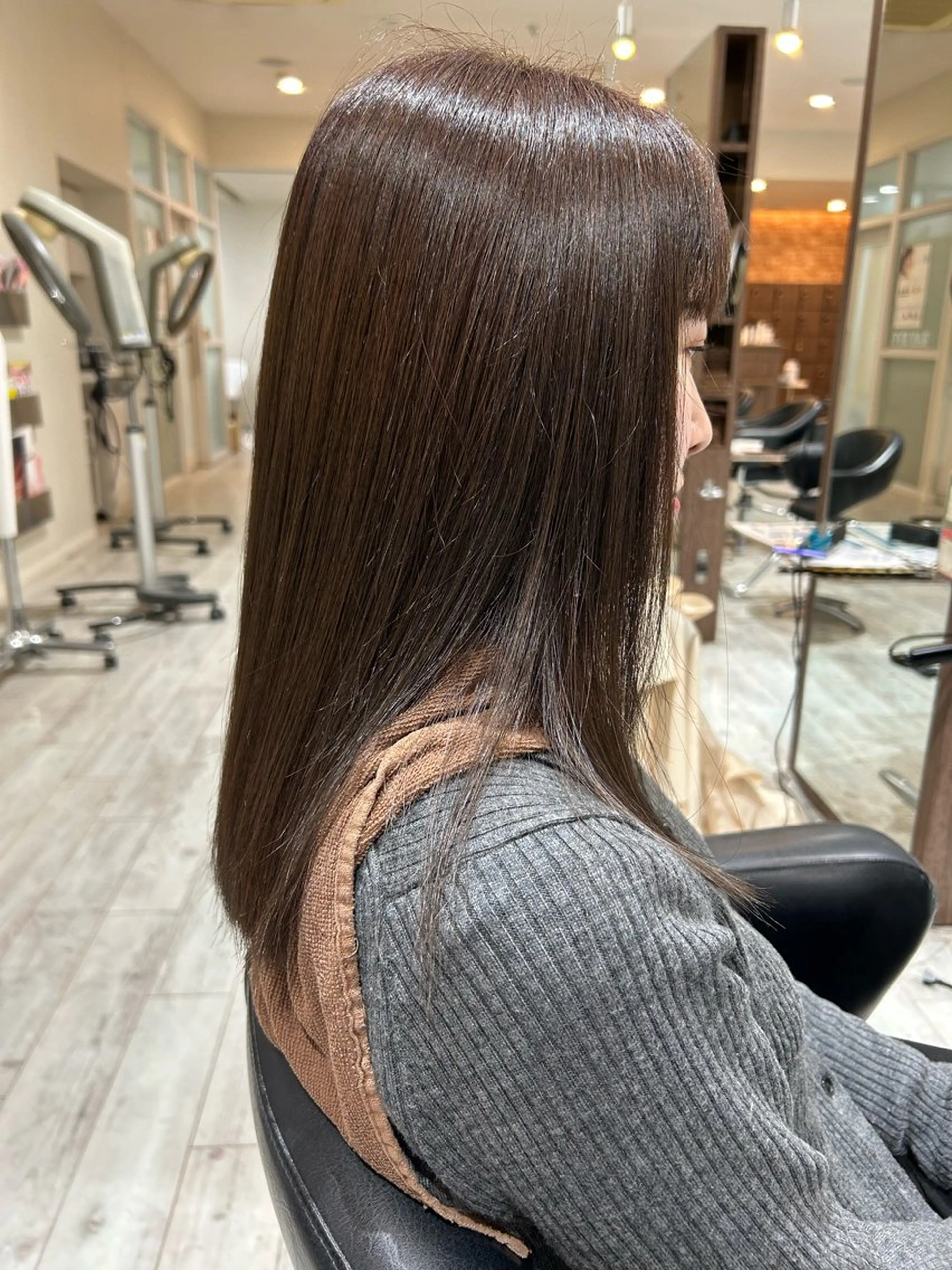 カラー 田野 竣太のヘアスタイル