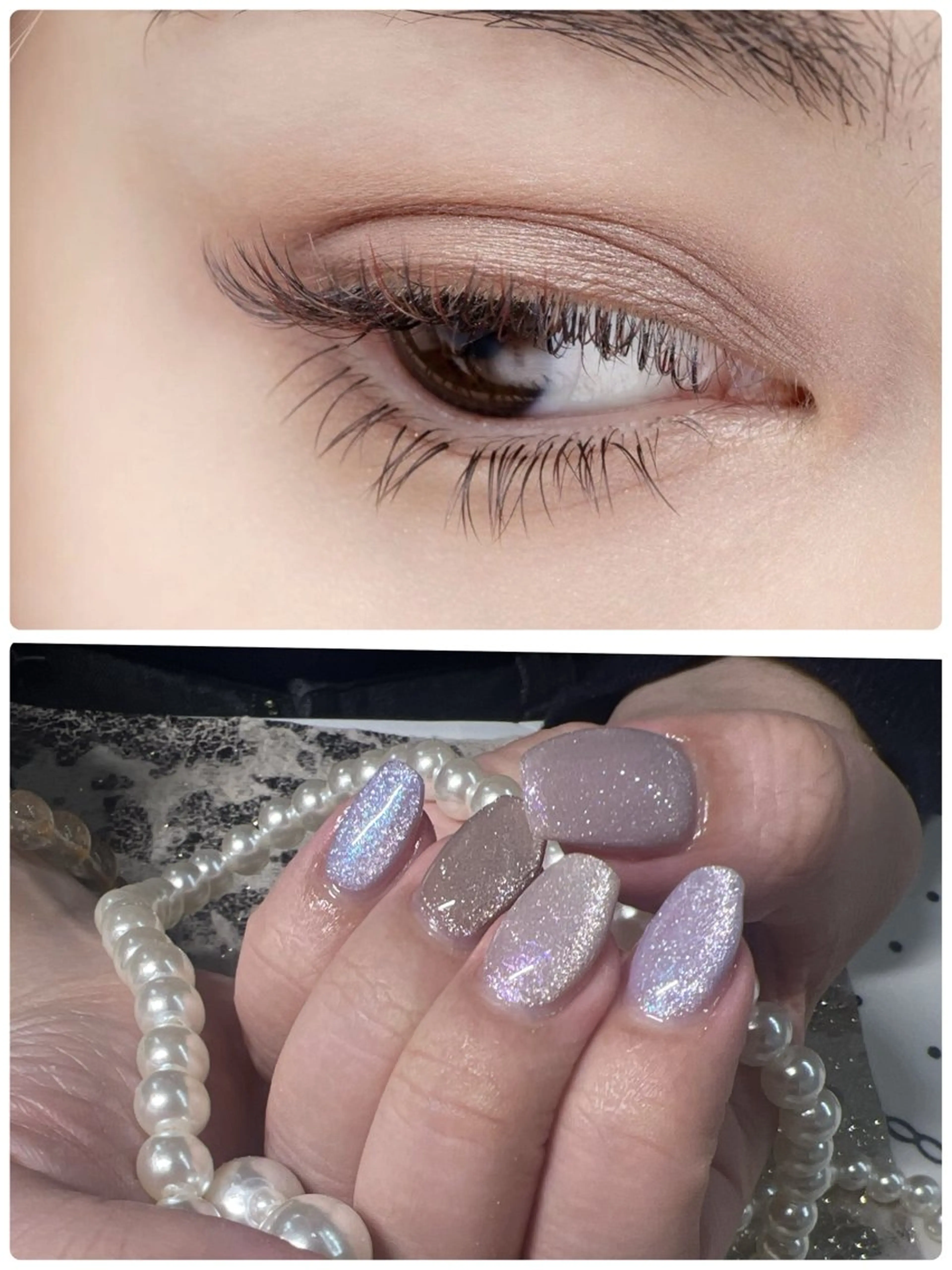 No.1、超お得大人気コース、マツパ+3色マグネットネイル(他店オフ込み)、2500円お得コース、ネイルコース変更可能。の写真