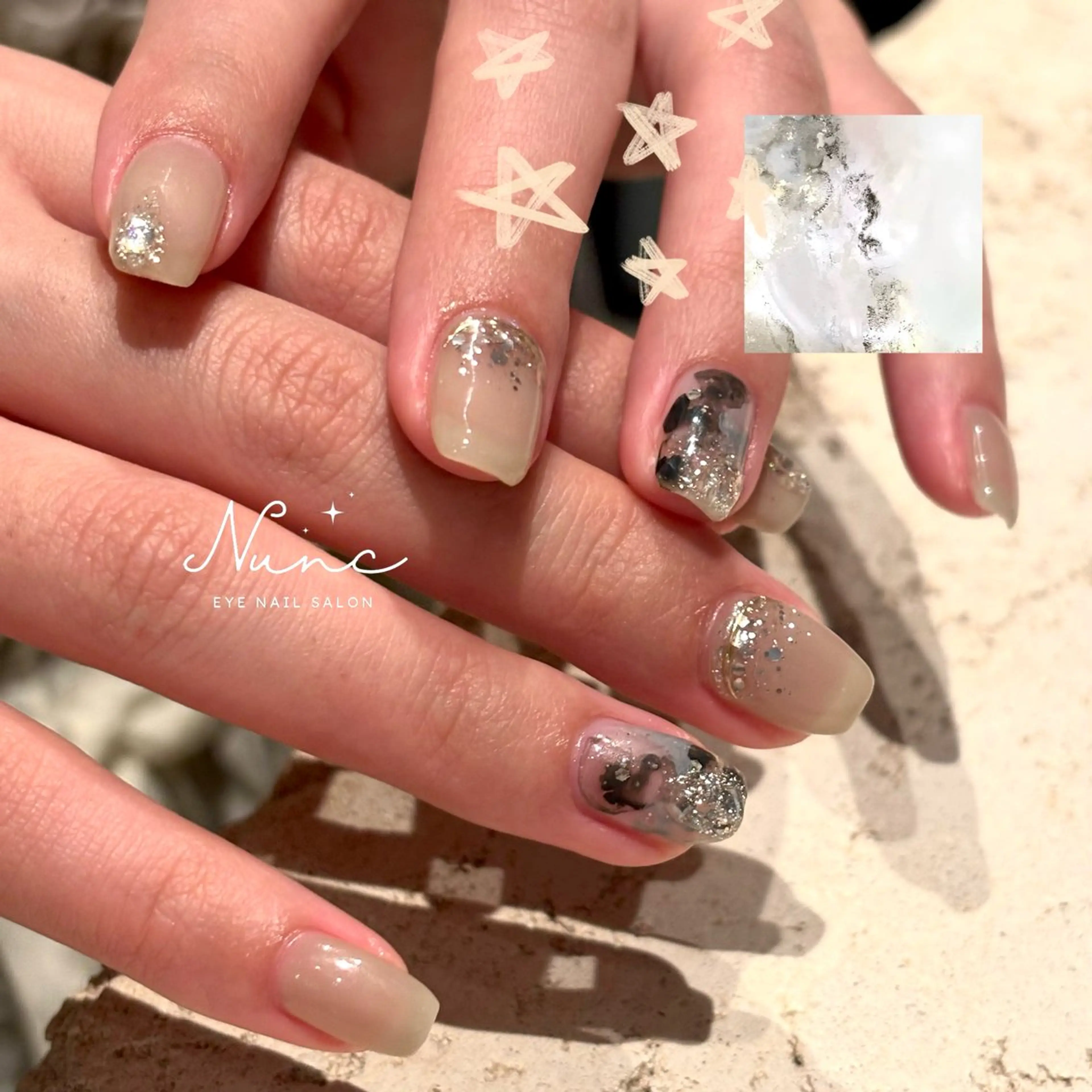 ネイル ハンドネイル 𝒦𝐸𝐼𝒩𝒜 錦糸町ネイルのネイルデザイン