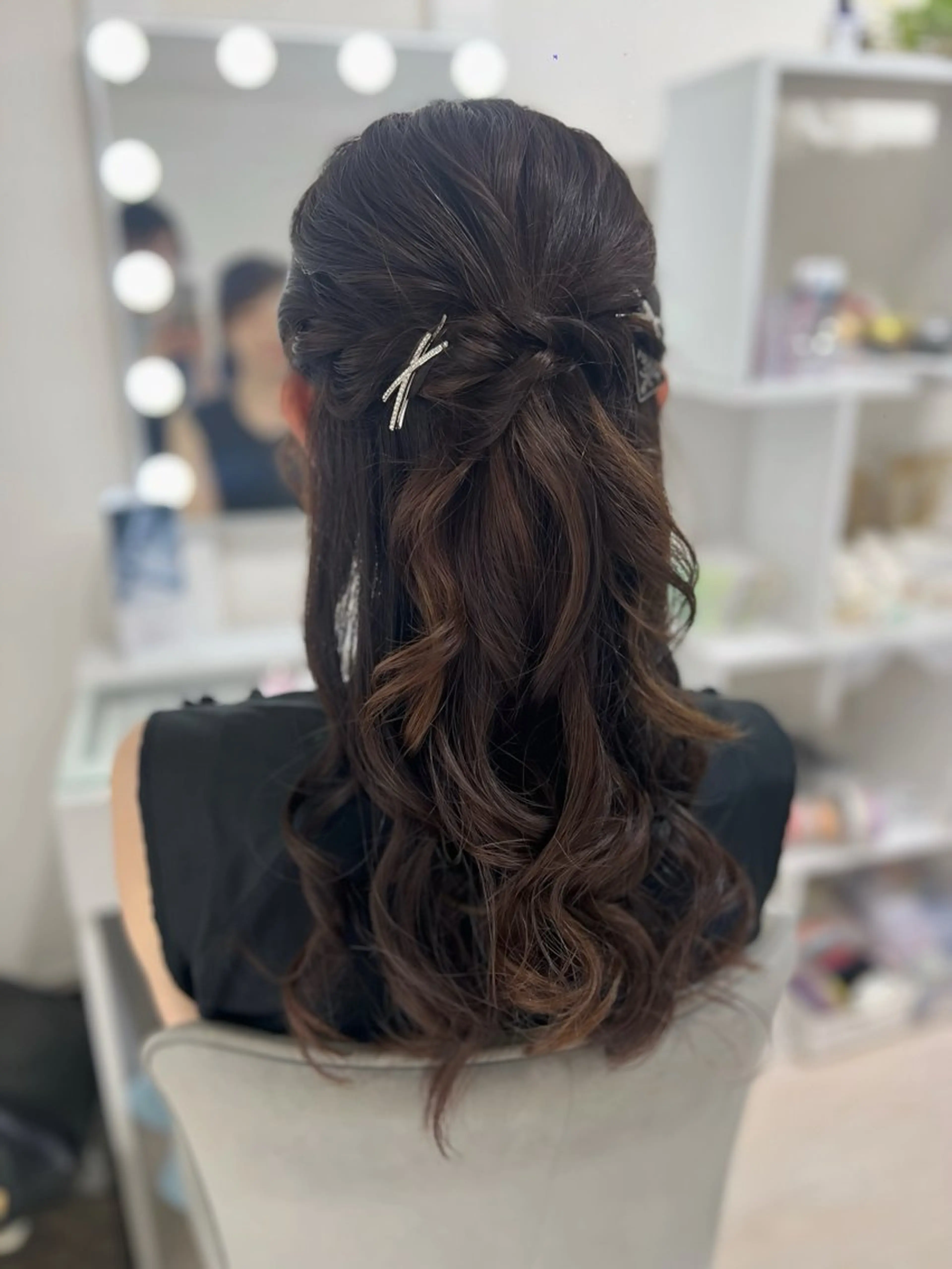 ロング ヘアセット/金山 佐野 妃都美のヘアスタイル