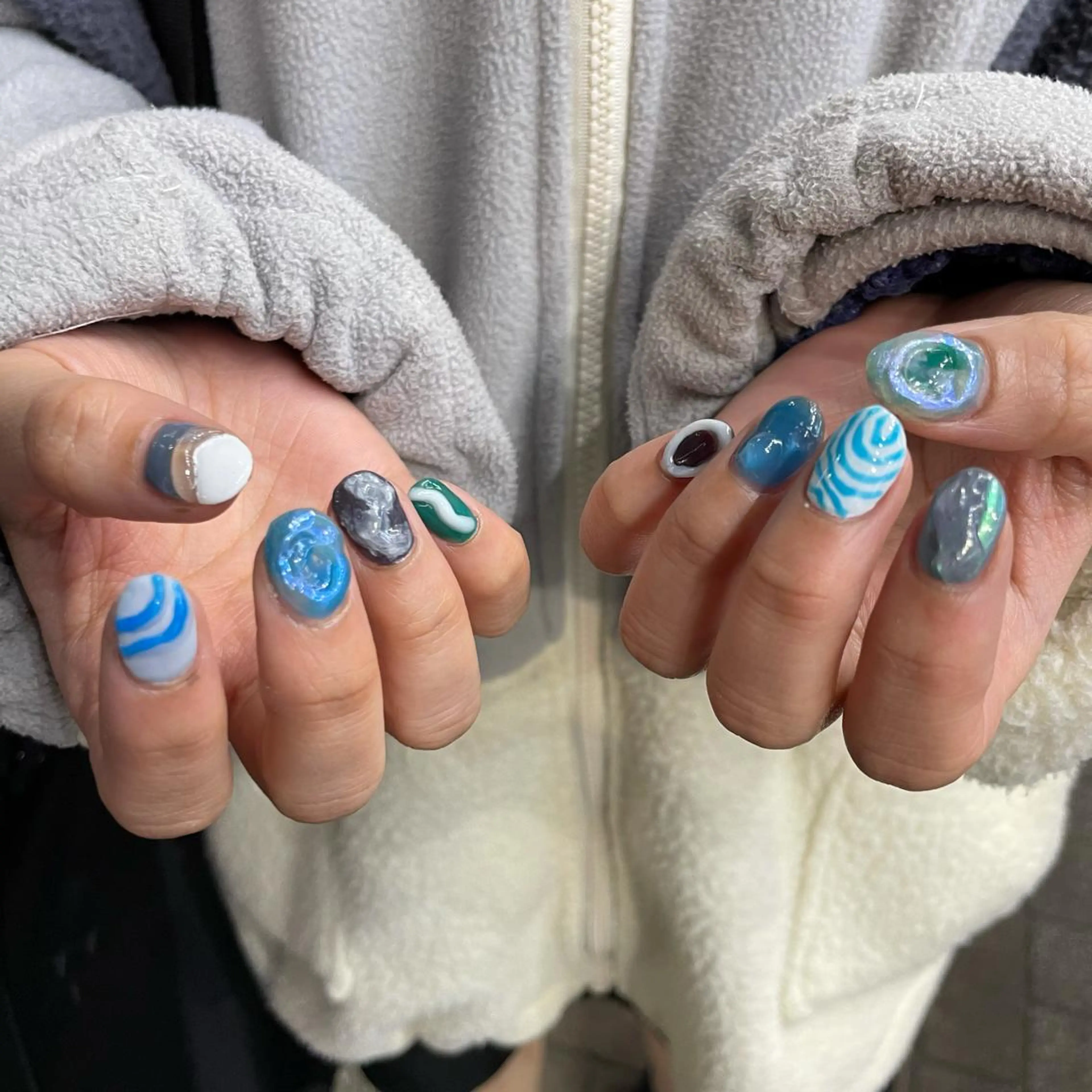 ネイル 個性派ネイル 🌼 ハルカ ♡のマツエク・マツパデザイン