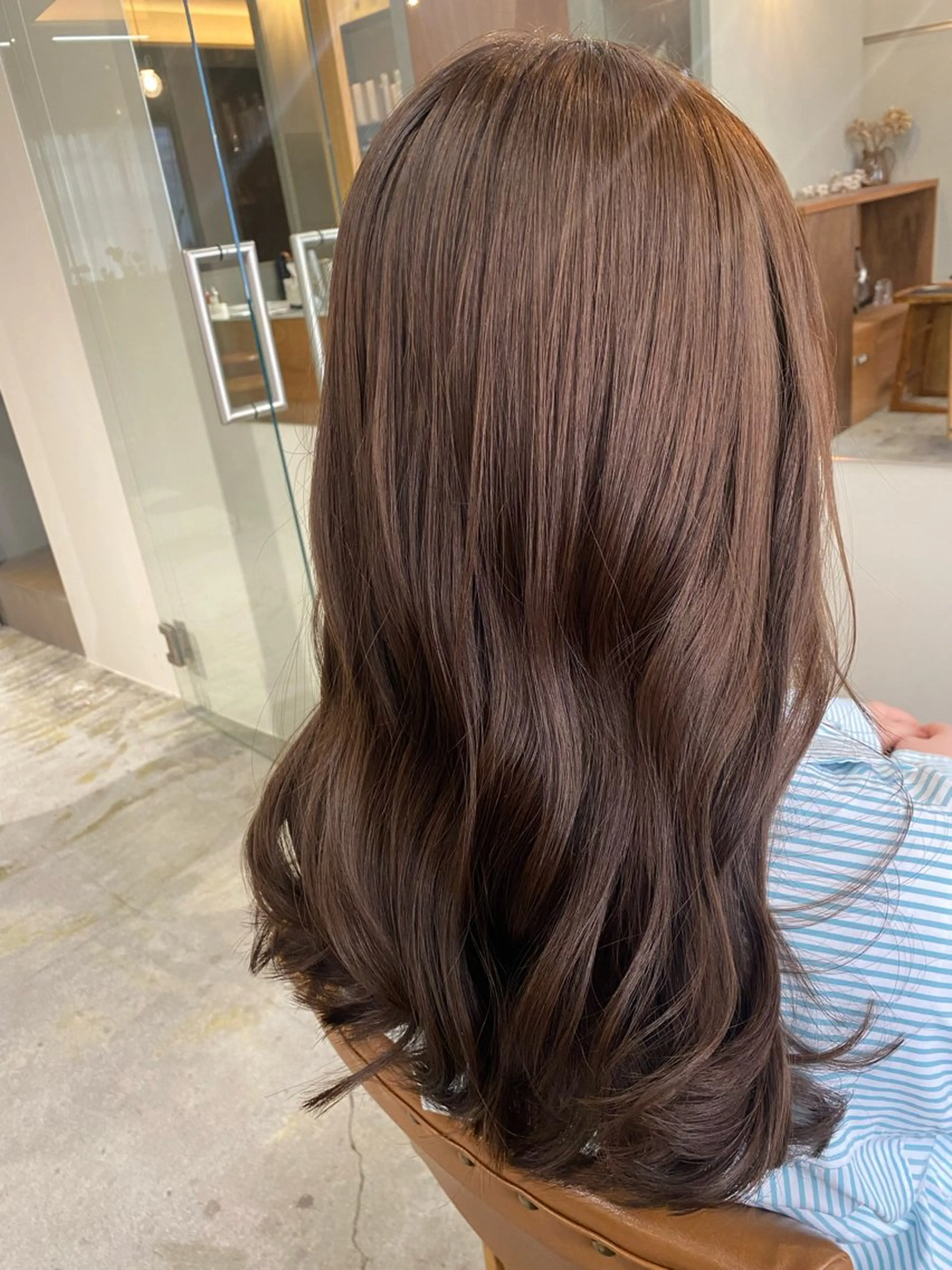 セミロング カット ヘアカラー トリートメント 🌻花屋併設🌻濱 幸帆のヘアスタイル