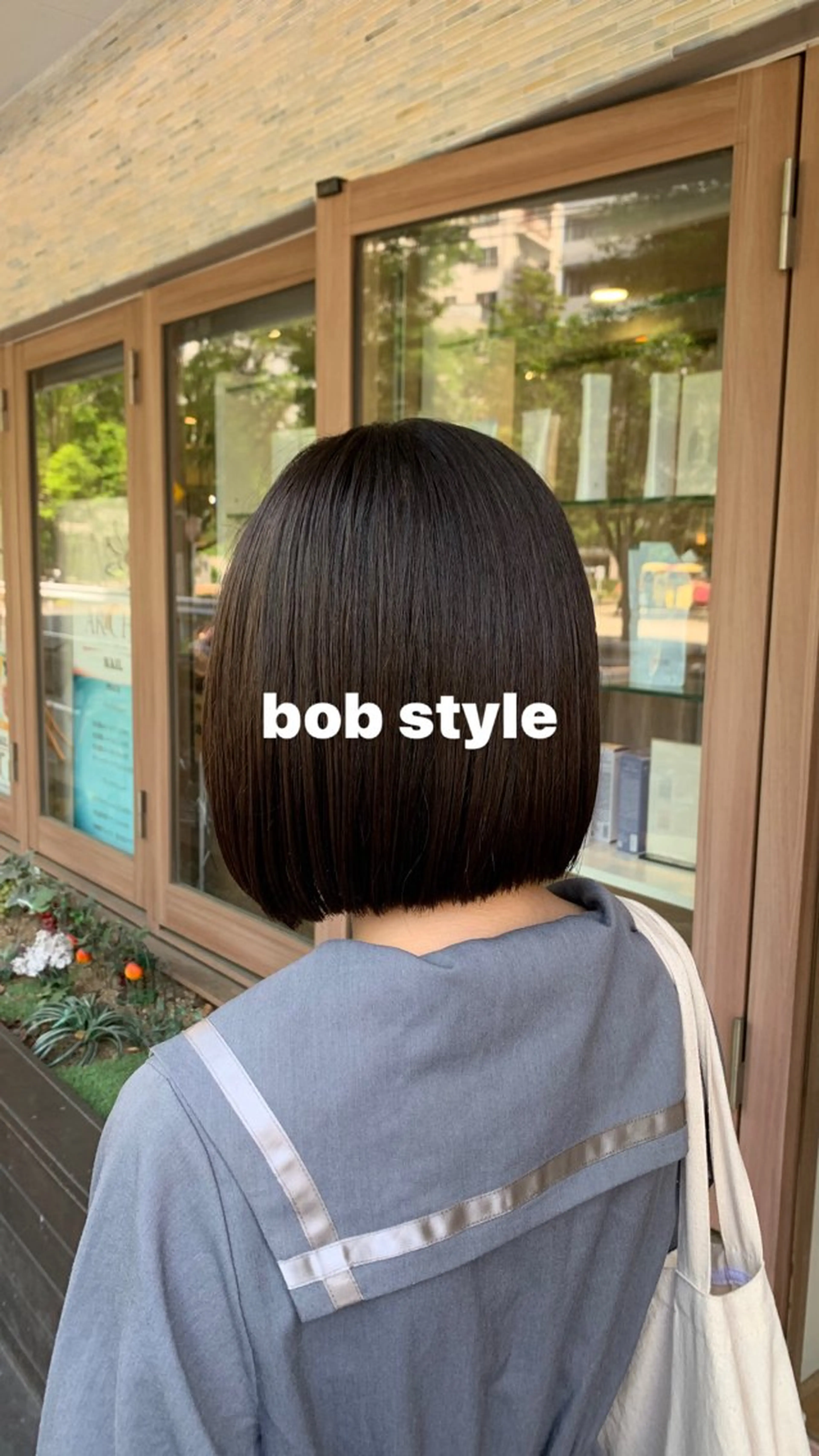 ショート ボブ カット ヘッドスパ 👑毛流れ、艶髪◉ 縮毛矯正錦糸町ヒガシのヘアスタイル