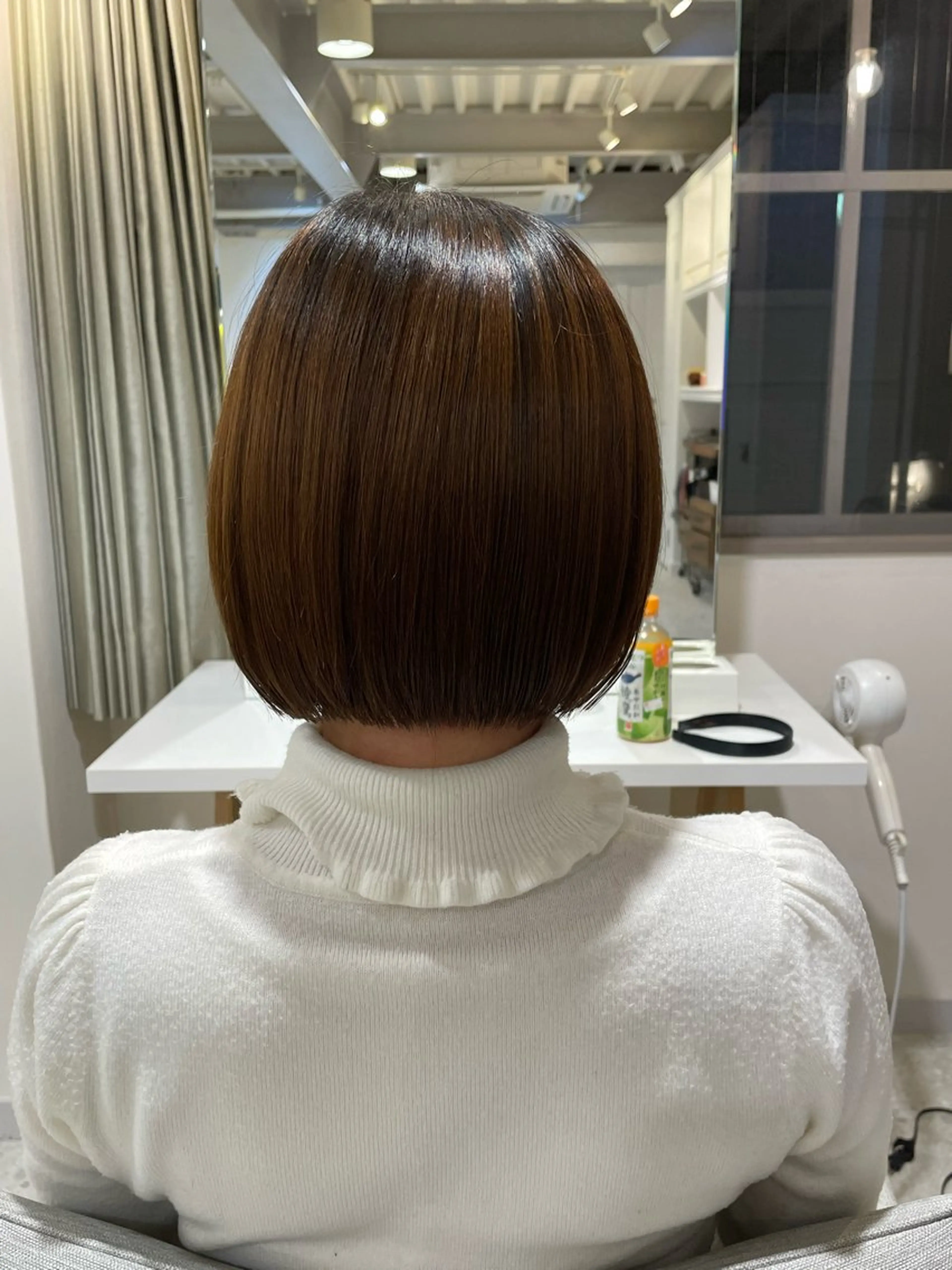 ショート カラー 髪質改善/ボブ /雷賀のヘアスタイル