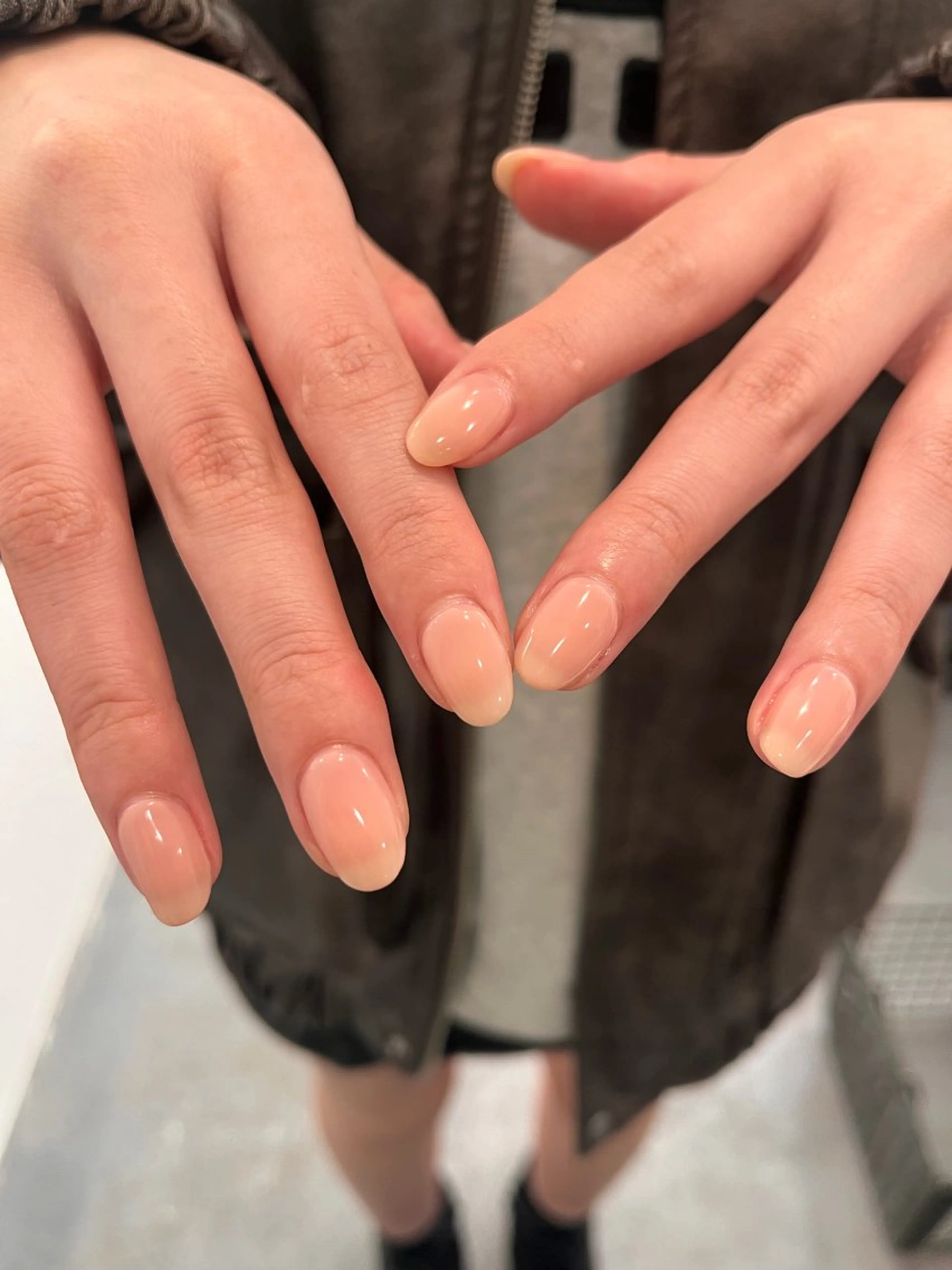 ネイル ワンカラーネイル 大阪/堀江ニュアンス KASUMIのネイルデザイン