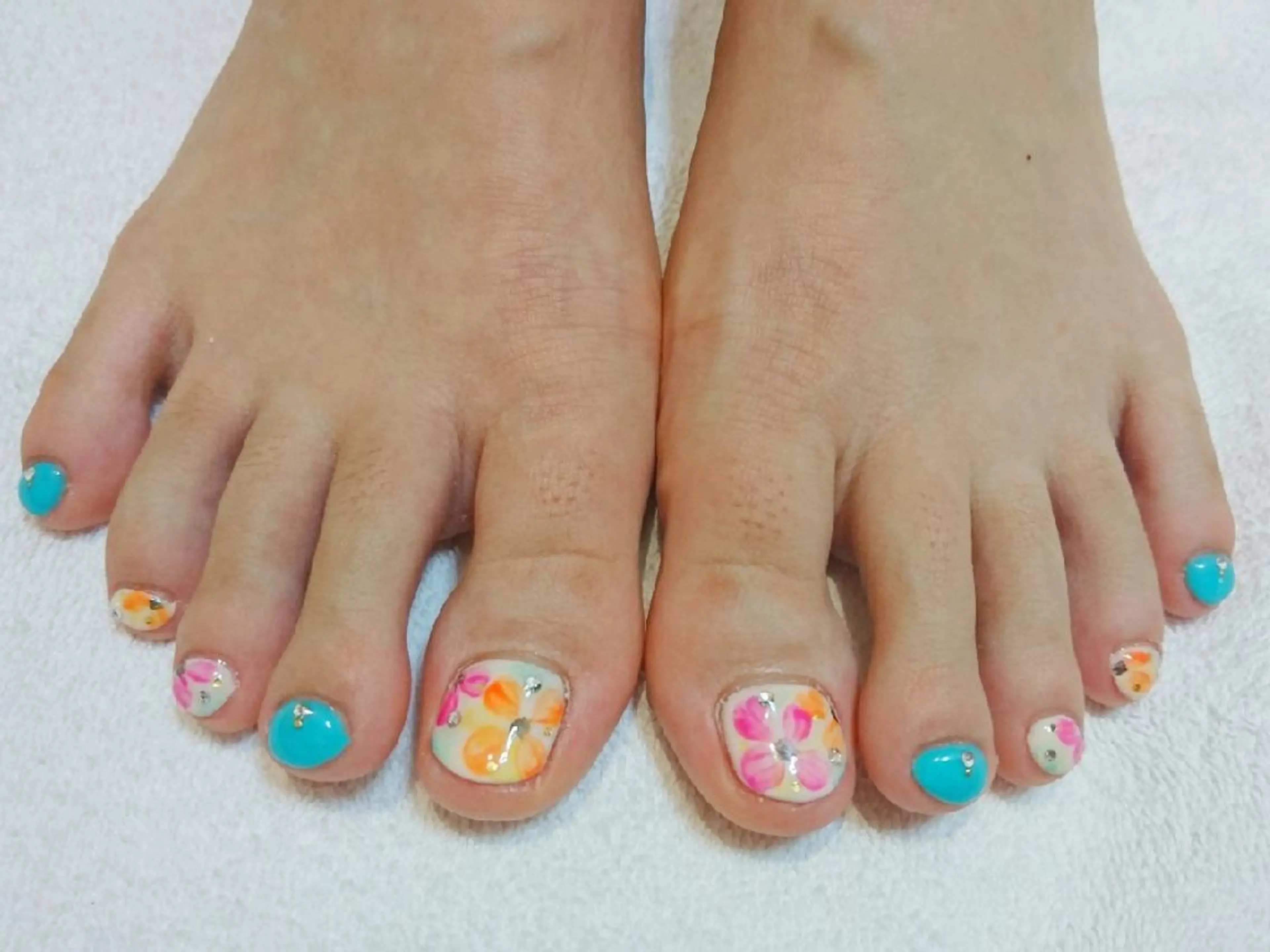 ネイル フットネイル みー shakushiroのネイルデザイン