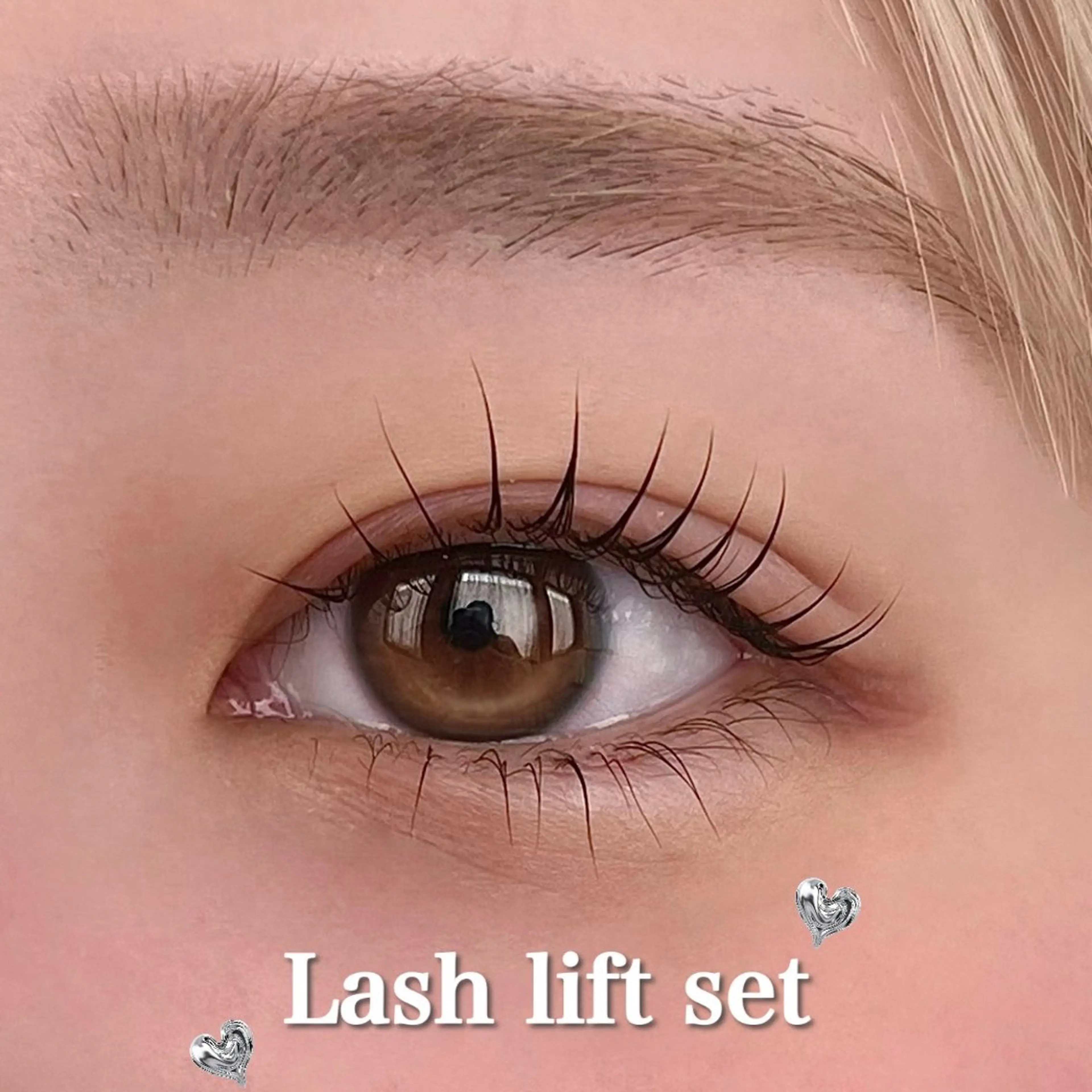 🌼練習モデル🌼まつ毛パーマ上下 ※お直し・クレーム不可　補足説明をご確認の上ご予約お願いします✨の写真