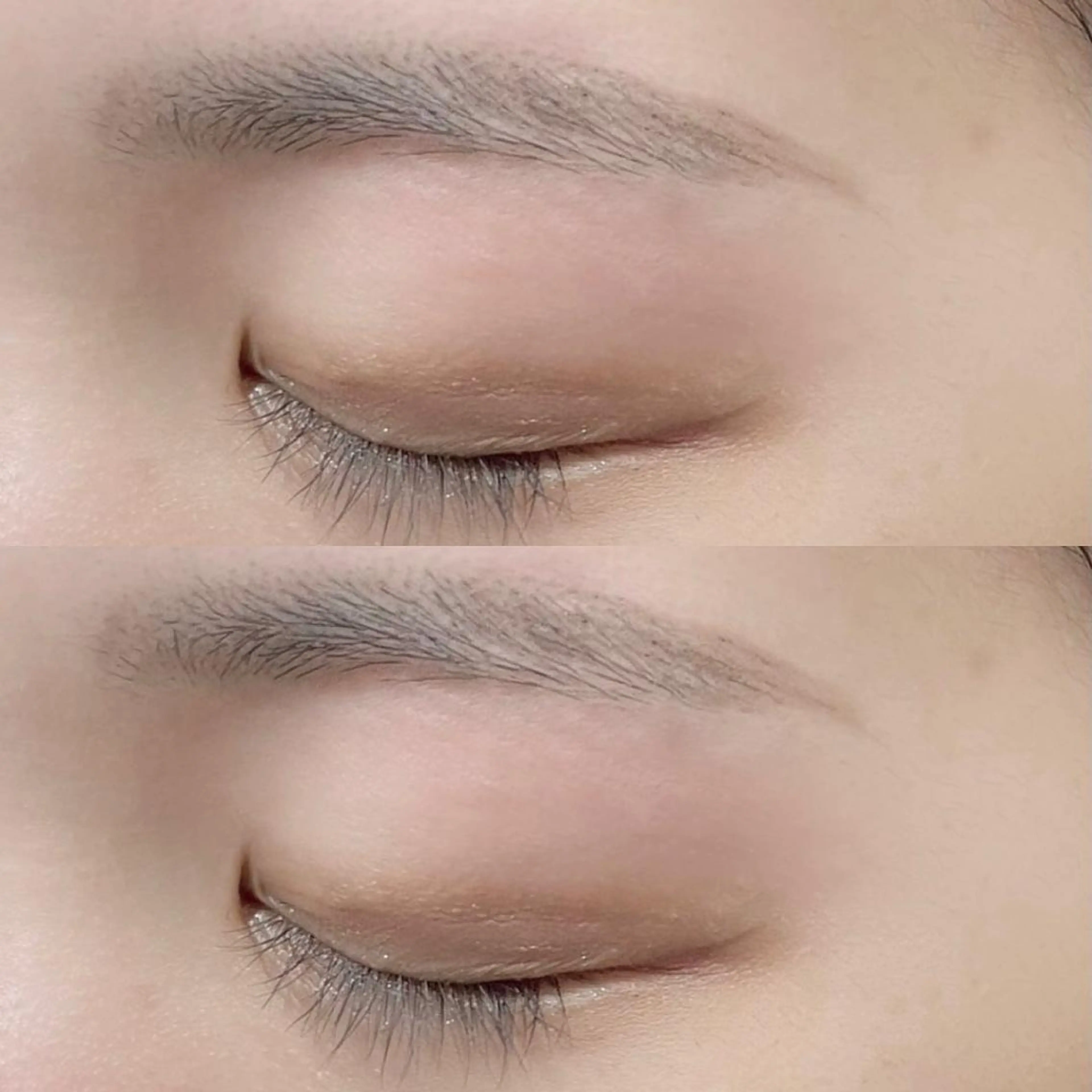 マツエク・マツパ フラットラッシュ パリジェンヌラッシュリフト まつげパーマ 下まつげエクステ 一重×まつ毛パーマ Mon mignonのマツエク・マツパデザイン