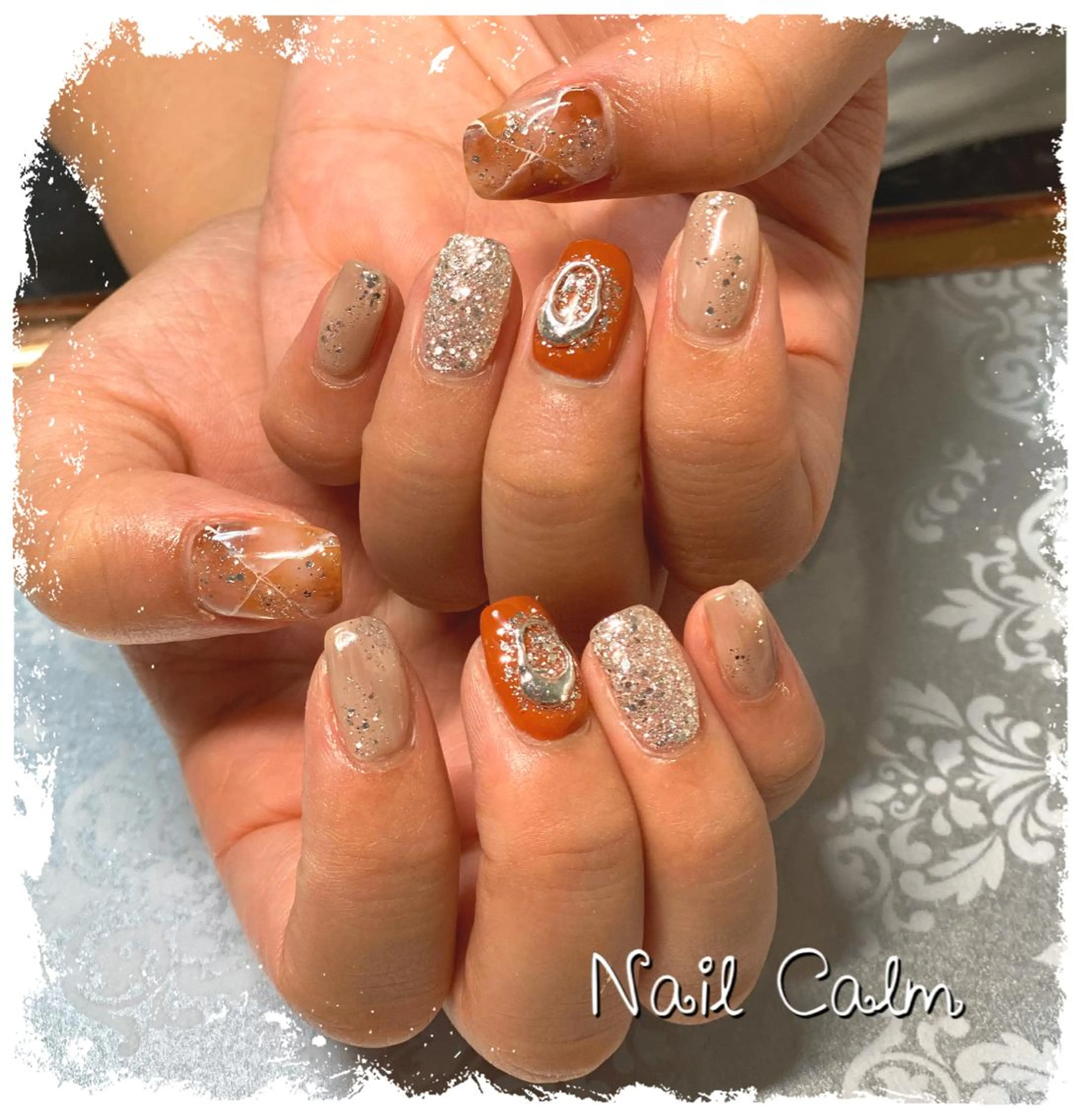 ネイル アートネイル ハンドネイル Nail Calm所属・プライベートサロン Calmのネイルデザイン
