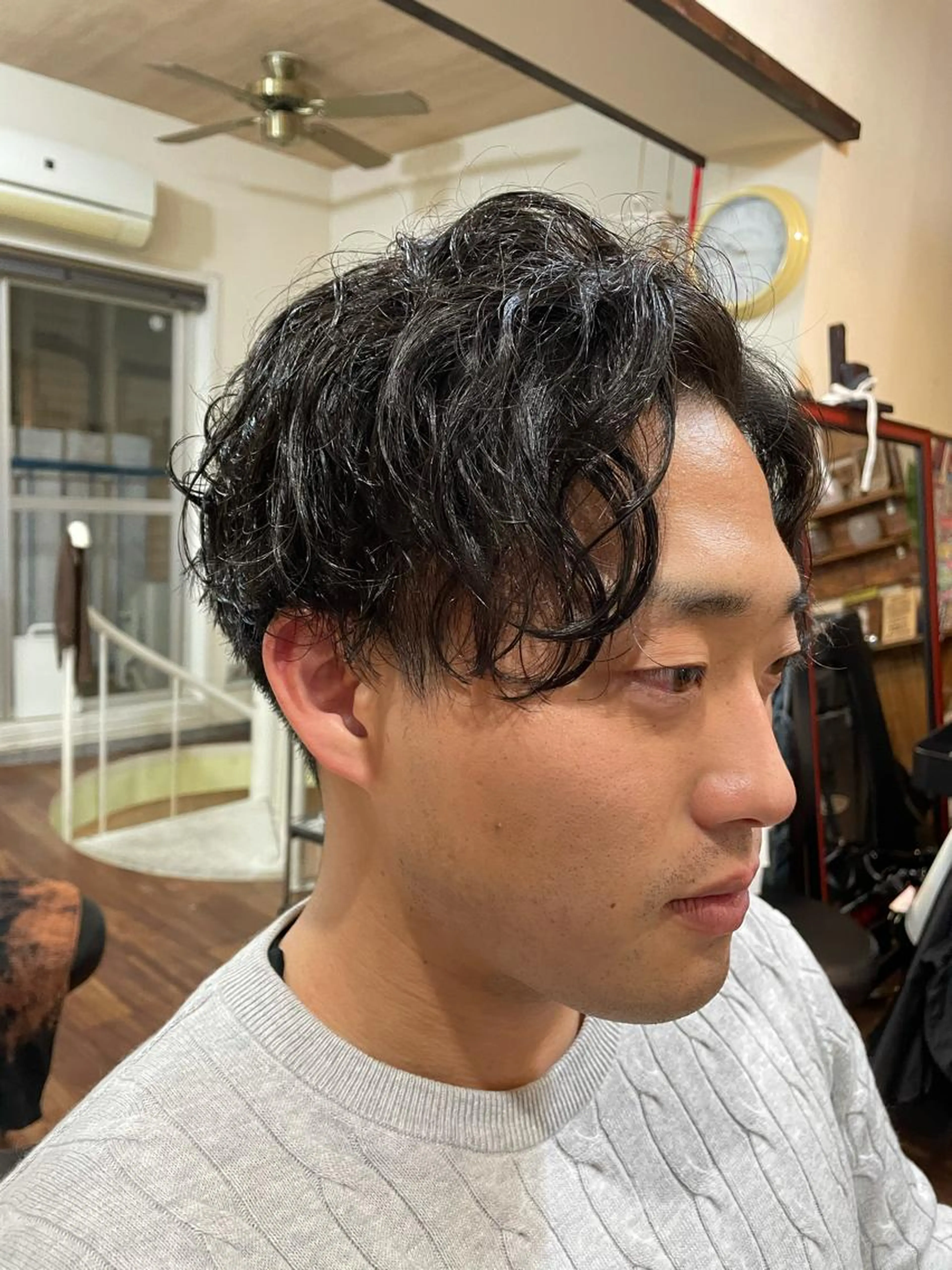 メンズクーポン⭐︎カット&低ダメージパーマの写真