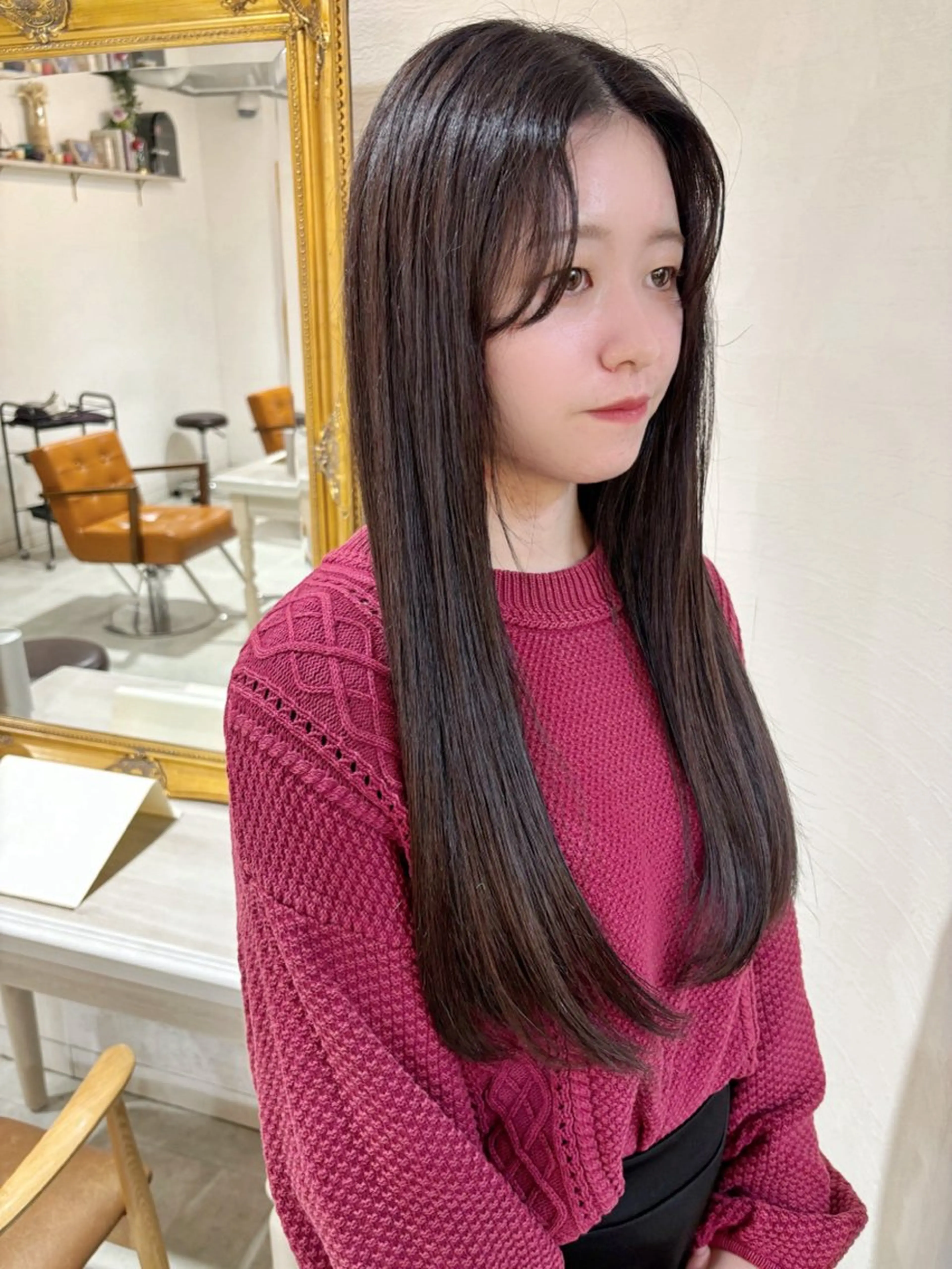 ロング カラー ヘアアレンジ インナーカラー 艶髪/髪質改善/ 松村きさらのヘアスタイル