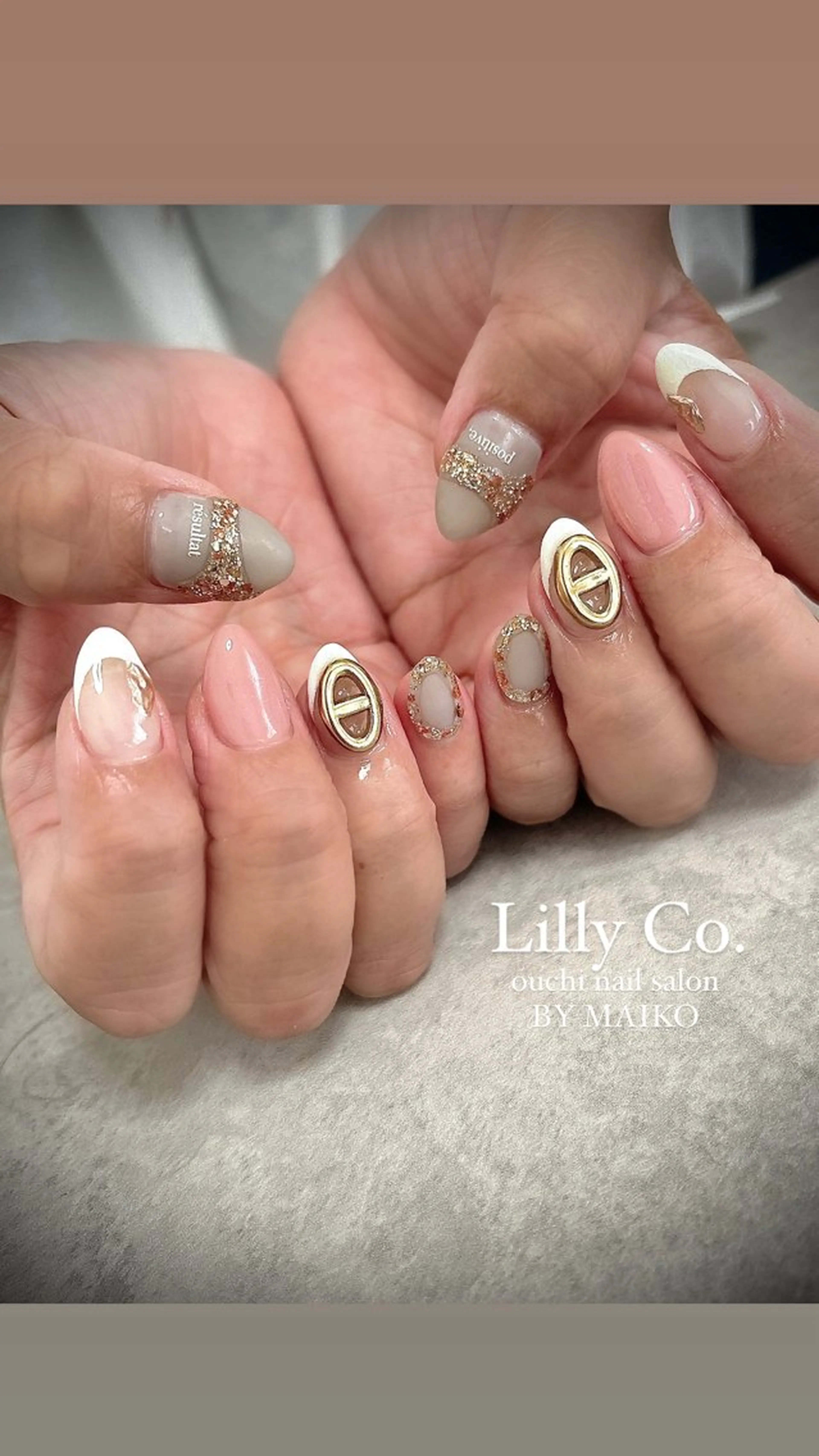 ネイル ニュアンスネイル ハンドネイル ハンドケア Lilly Co.のネイルデザイン