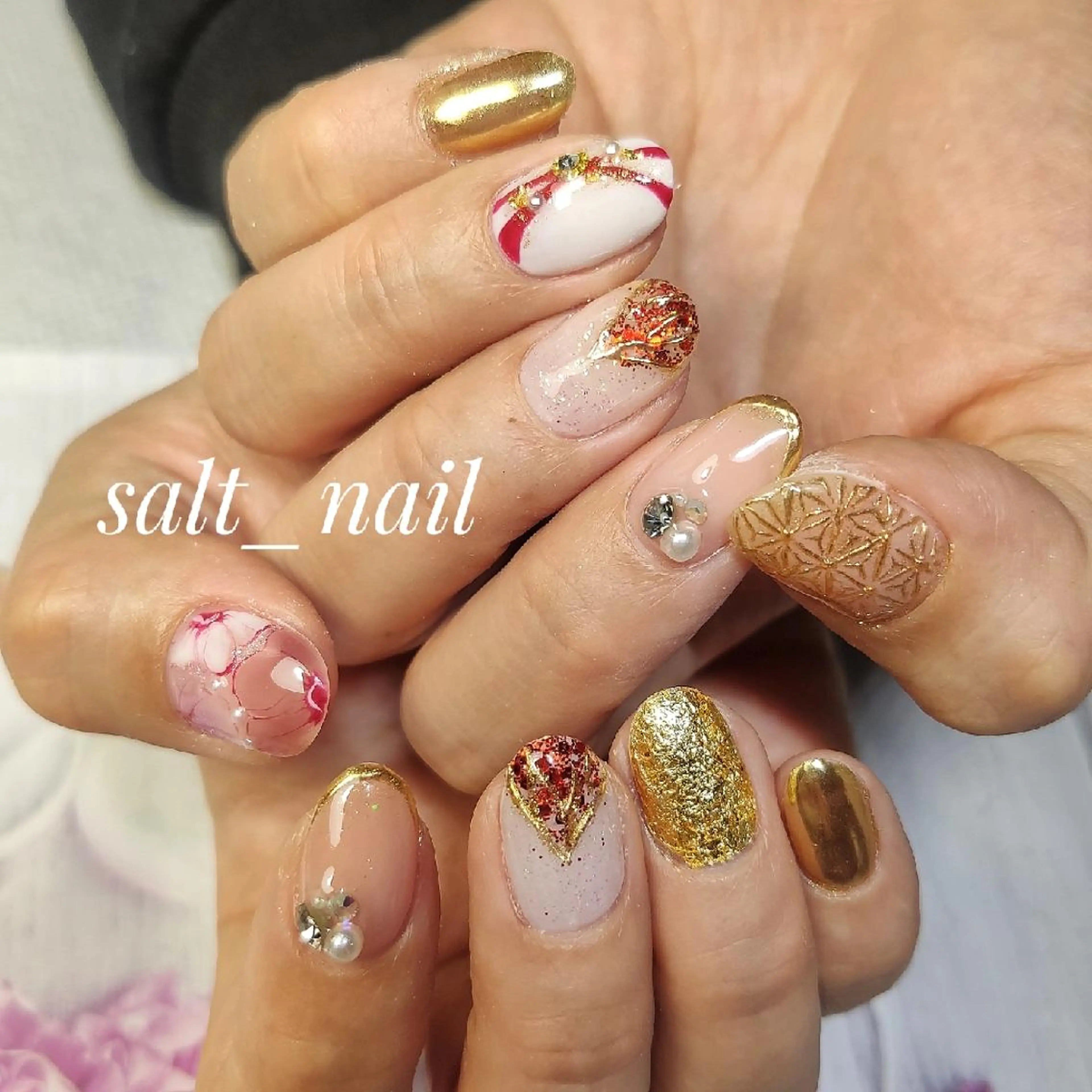 ネイル 個人サロン saltnailのネイルデザイン