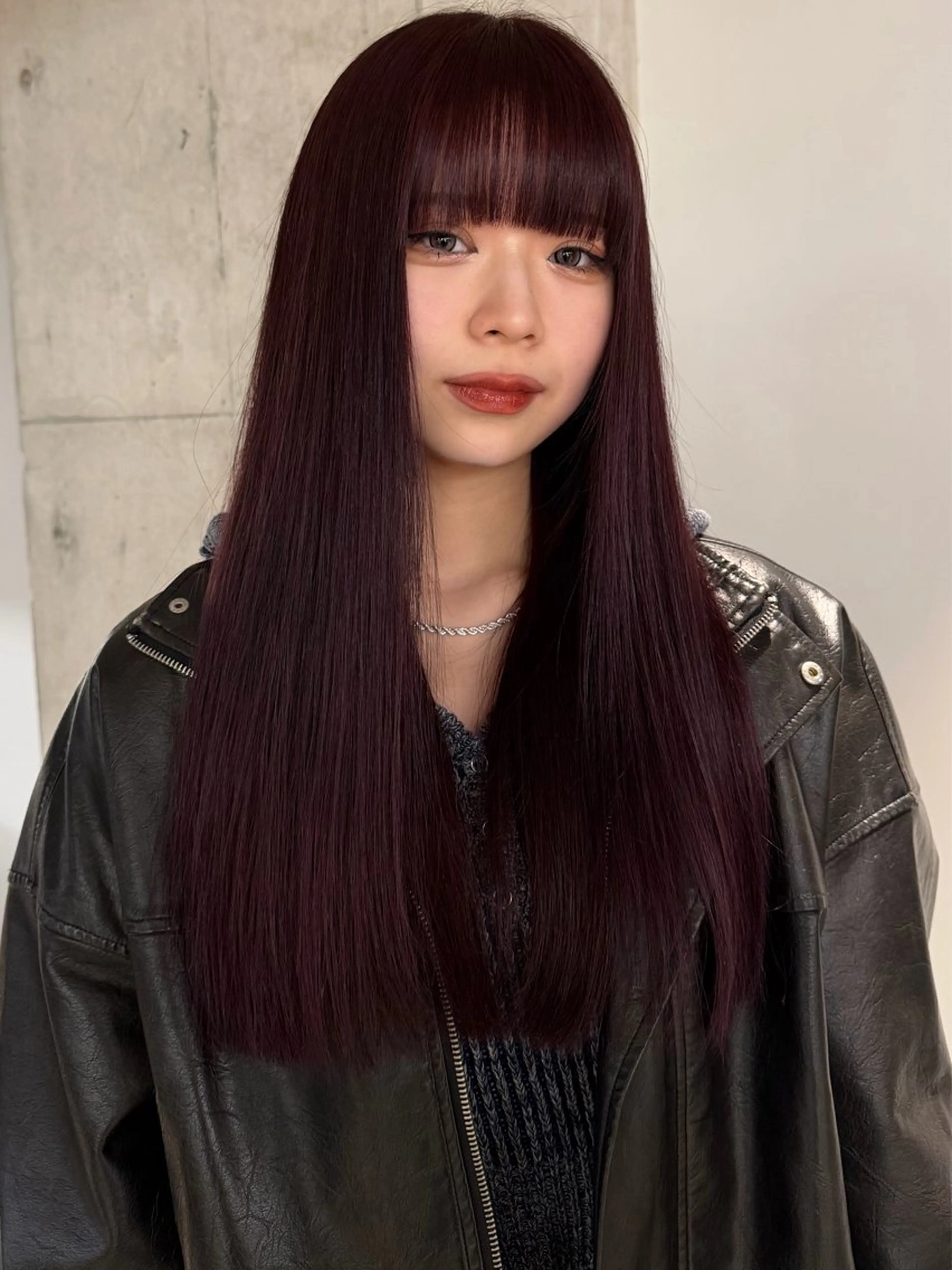 ロング カラー カット ヘアカラー MIES amane(アマネ)のヘアスタイル