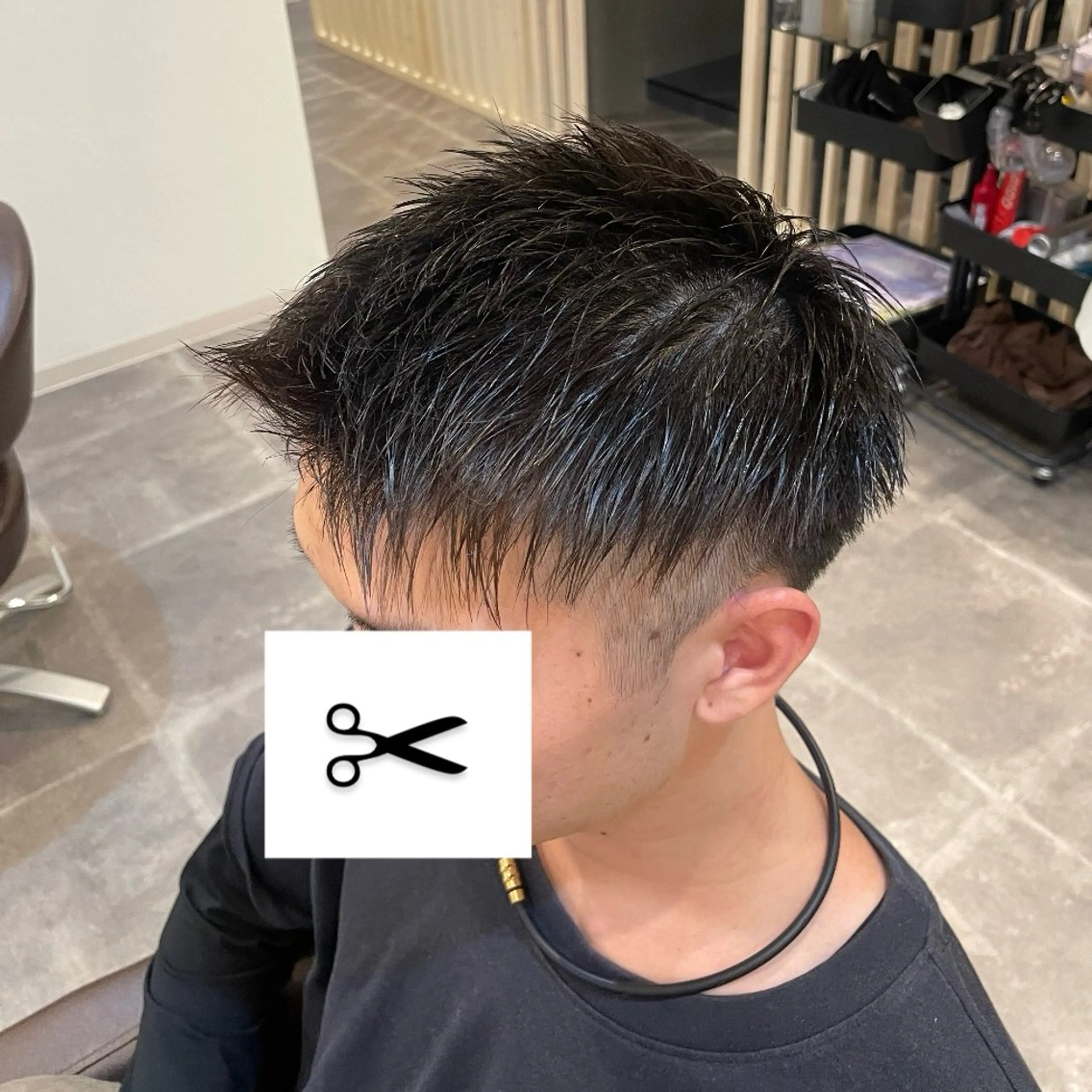 メンズ perfumeby afloat羽南のヘアスタイル