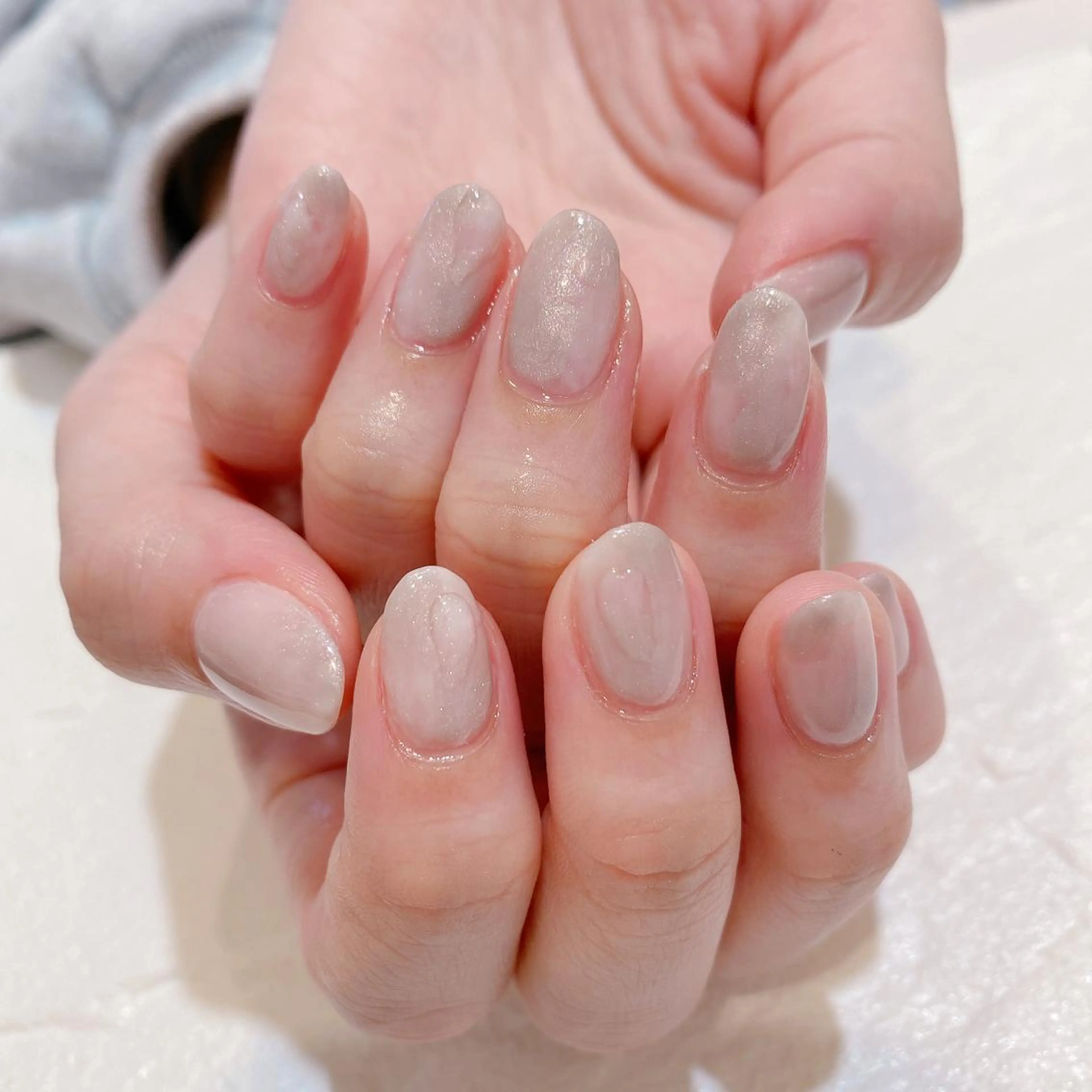 ネイル ニュアンスネイル ハンドネイル 鈴木 優菜のネイルデザイン