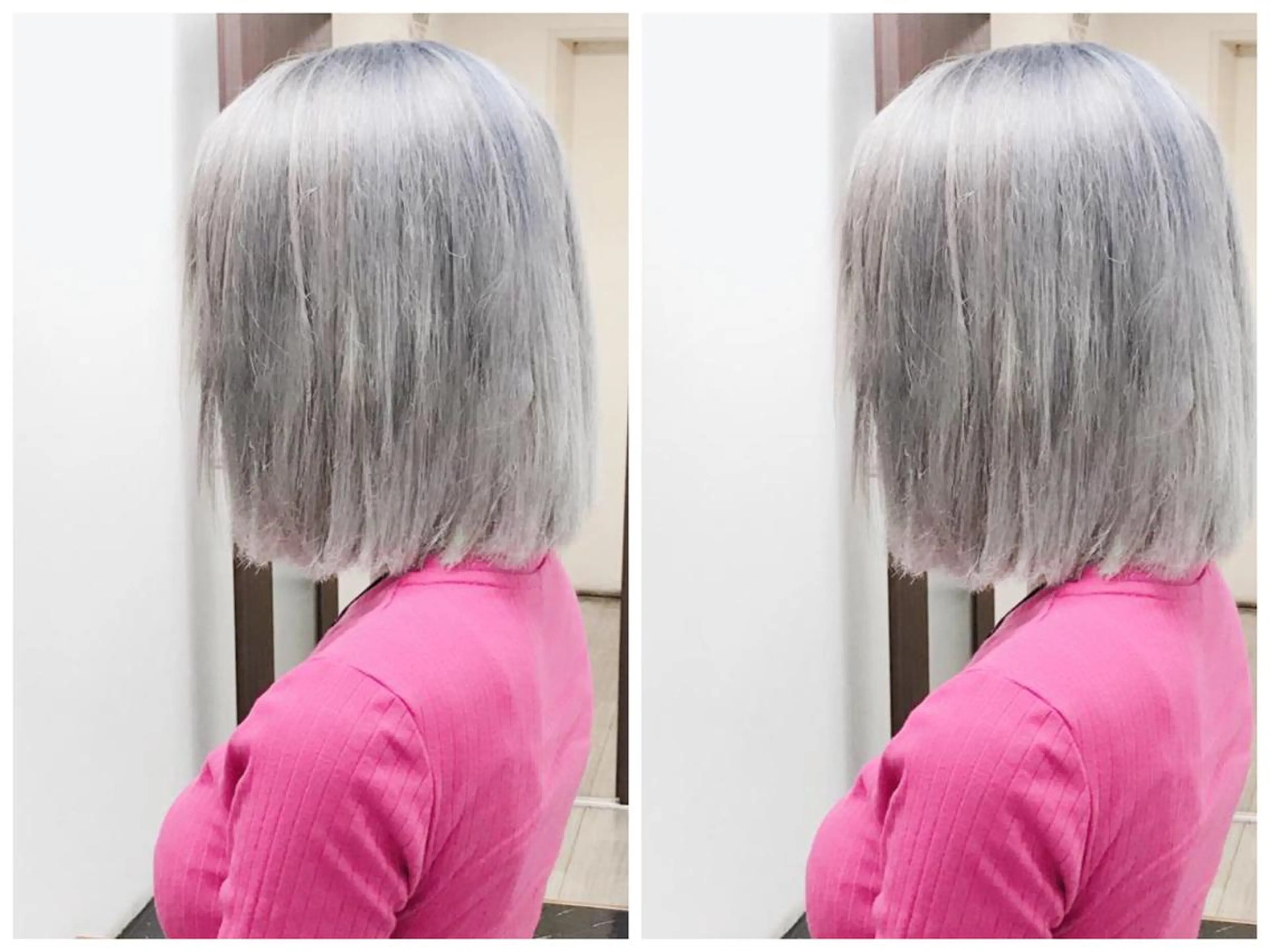 ミディアム カラー ヤナ マネージャーのヘアスタイル