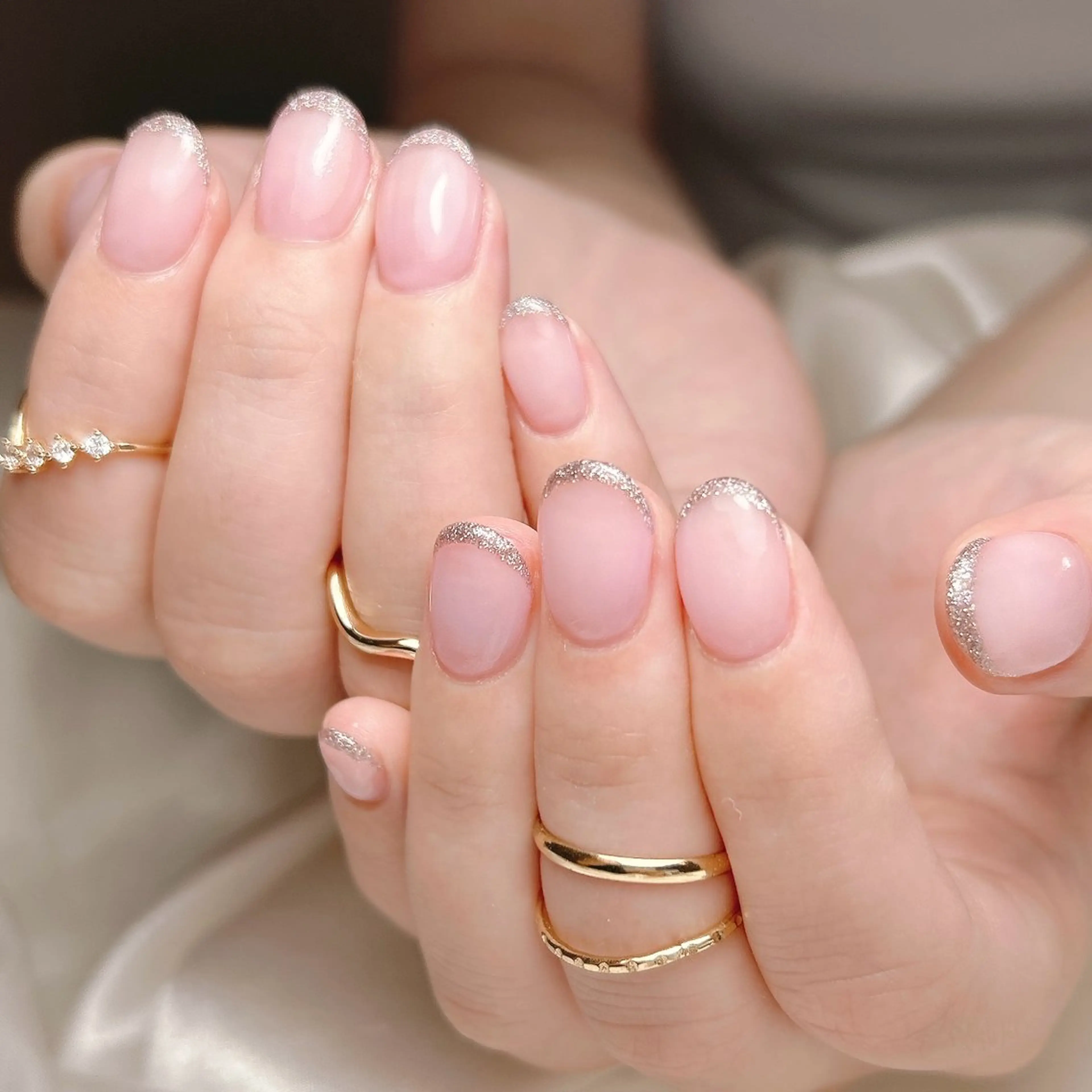 ネイル フレンチネイル ハンドネイル junna 金山.東別院.上前津のネイルデザイン