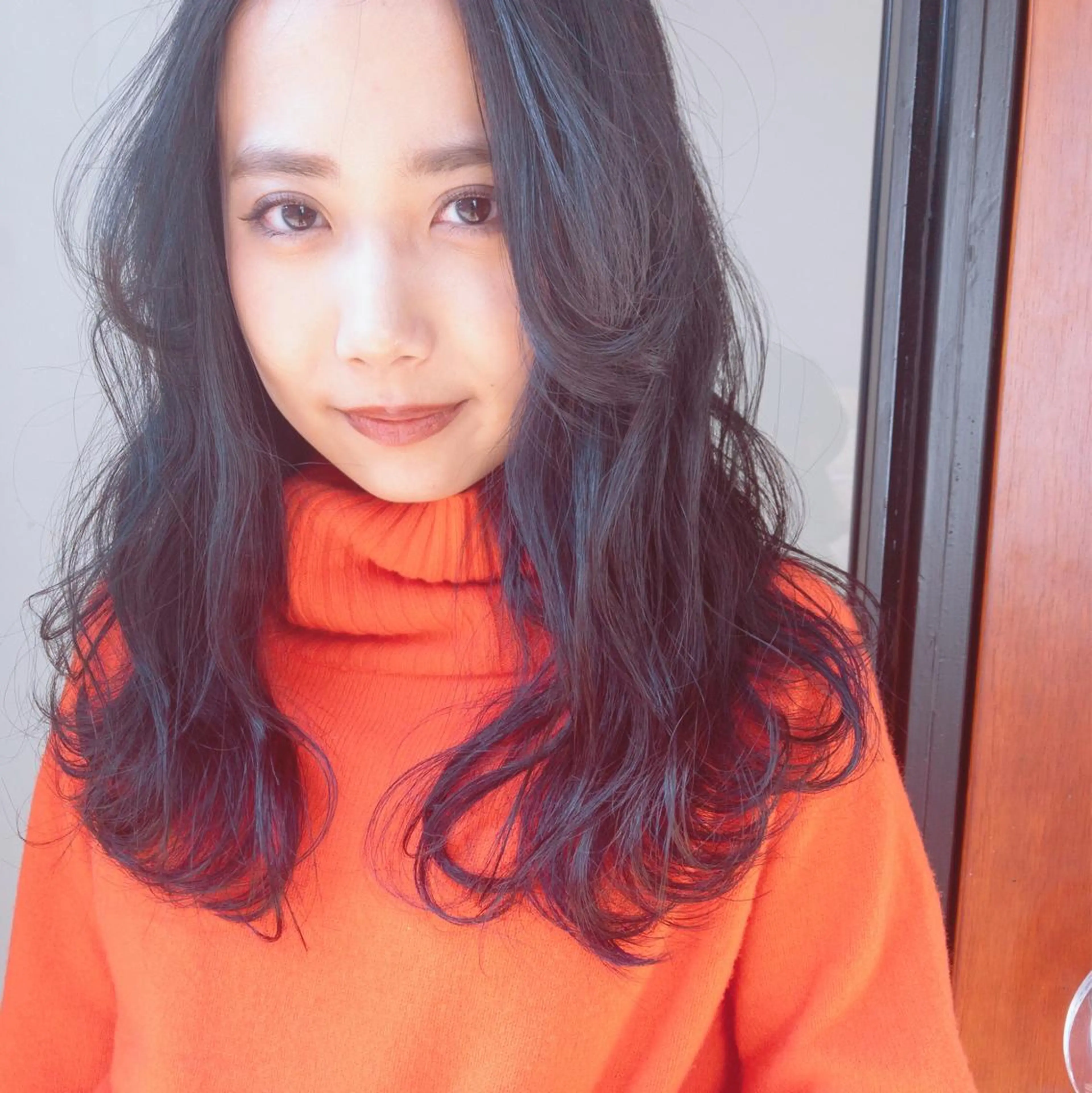 ［何度でも利用🆗］👩🏻‍💻〈就活、実習がある皆様への〉透明感のある暗髪カラー💕の写真