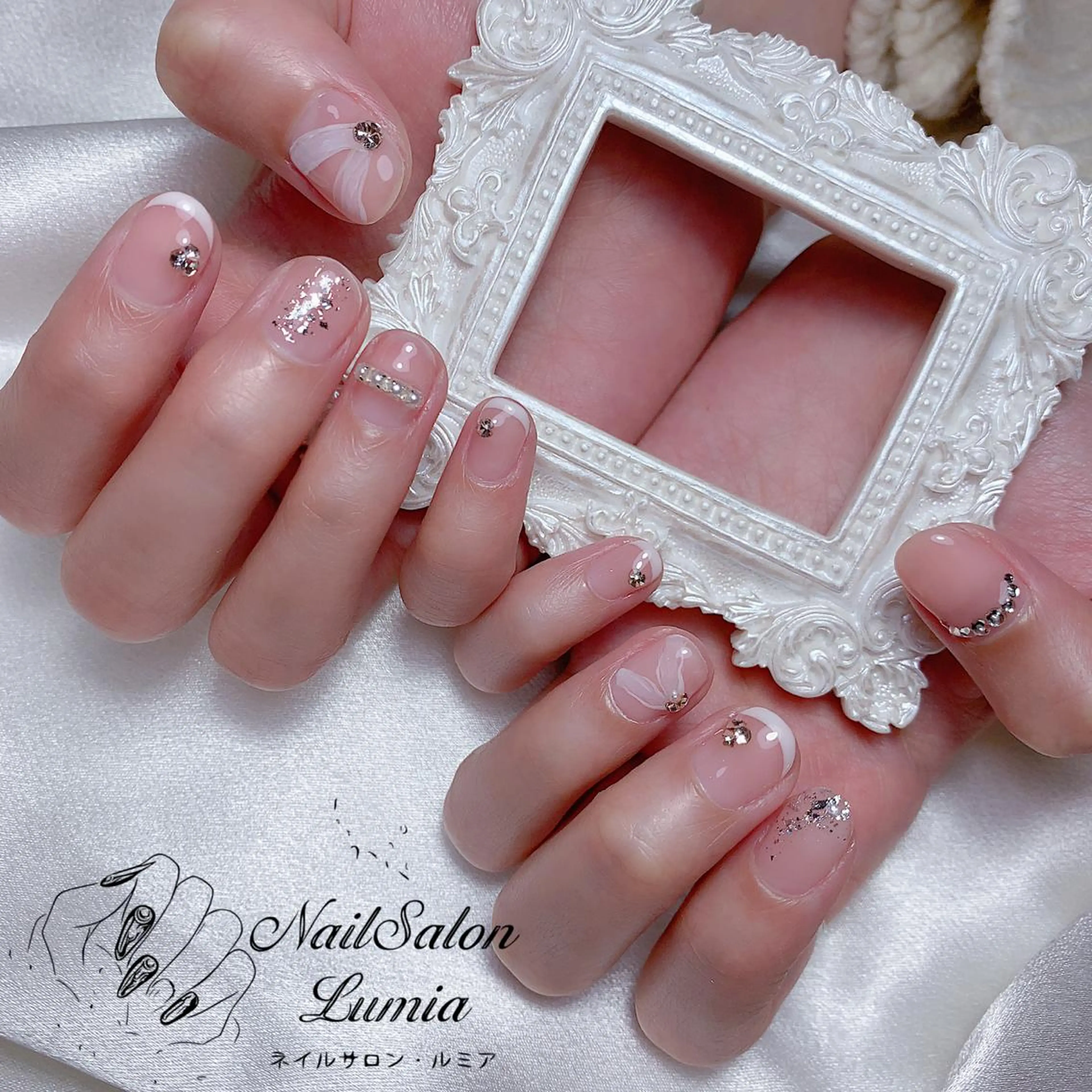 ネイル ハンドネイル ネイルサロン ルミア Lumia 店長のネイルデザイン