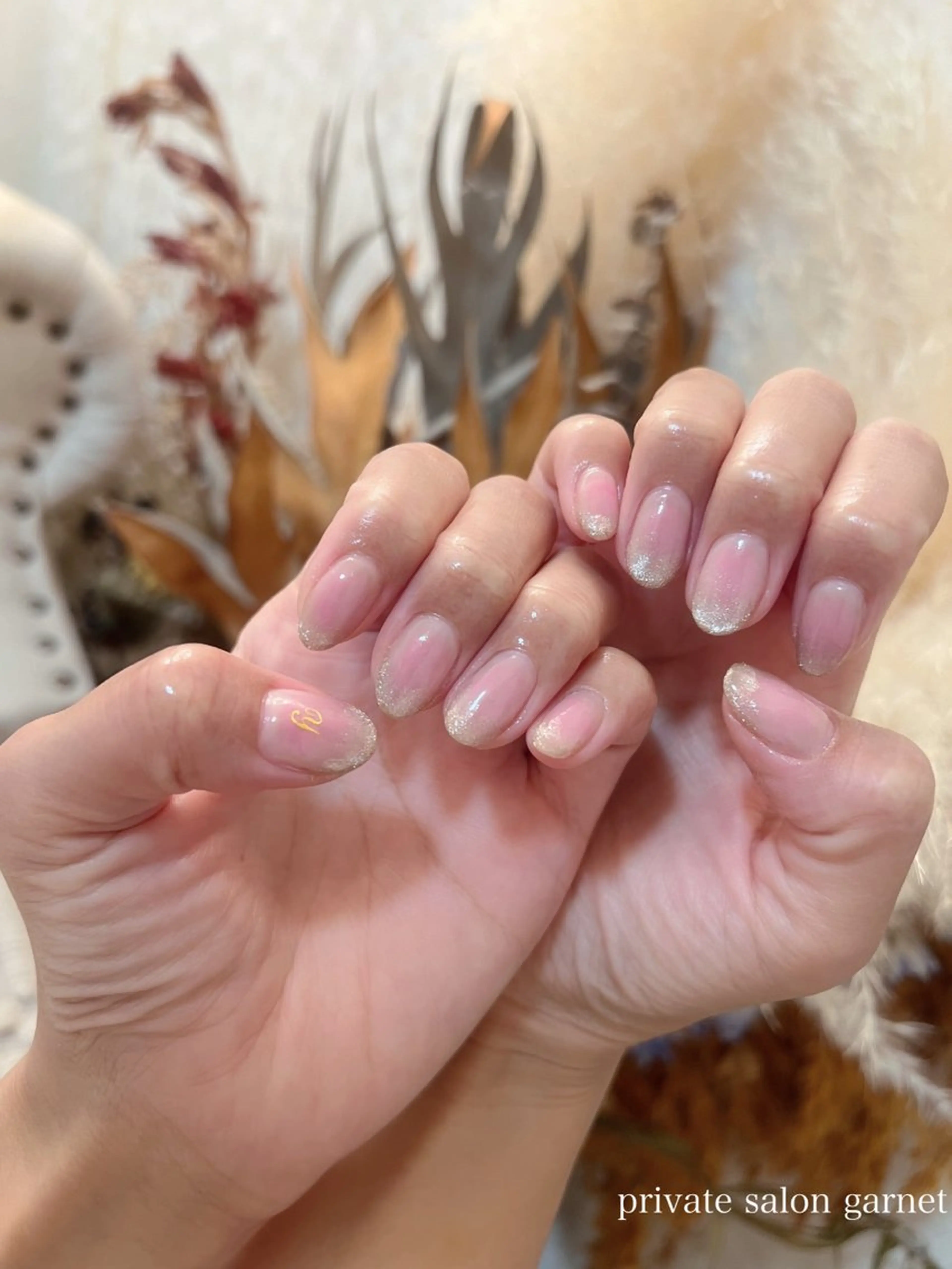 ネイル マグネットネイル ハンドネイル Garnet nailのネイルデザイン