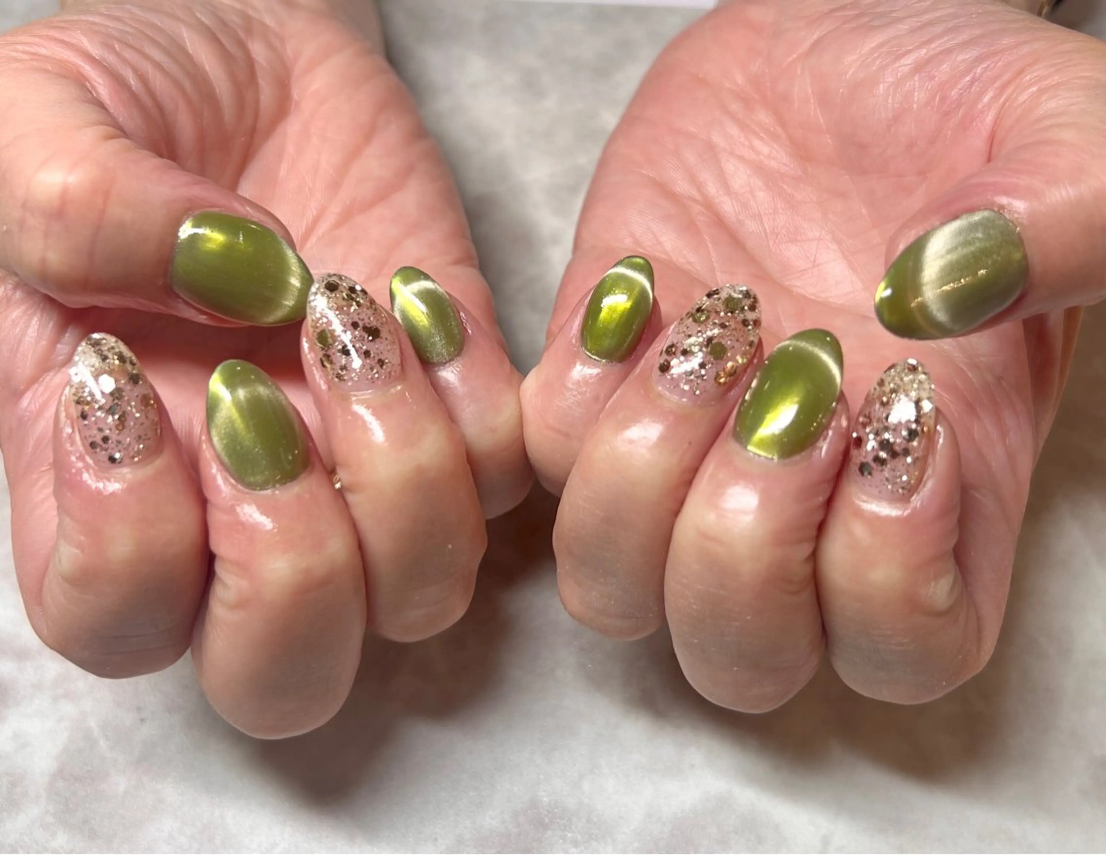 ネイル アートネイル フレンチネイル ハンドネイル いちじゅう あおいのネイルデザイン