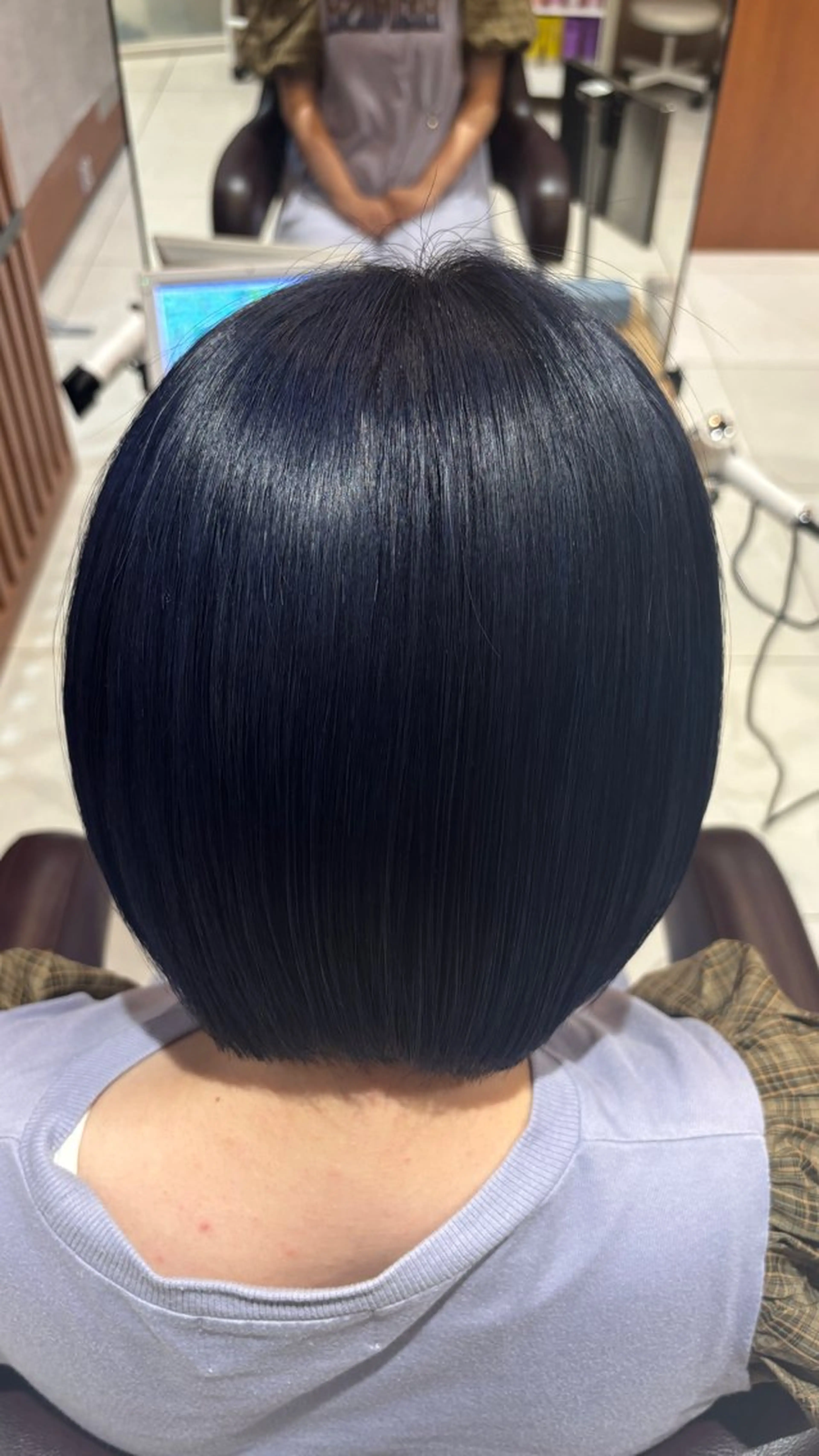 ショート 山本 望理/縮毛矯正 /透明感カラーのヘアスタイル