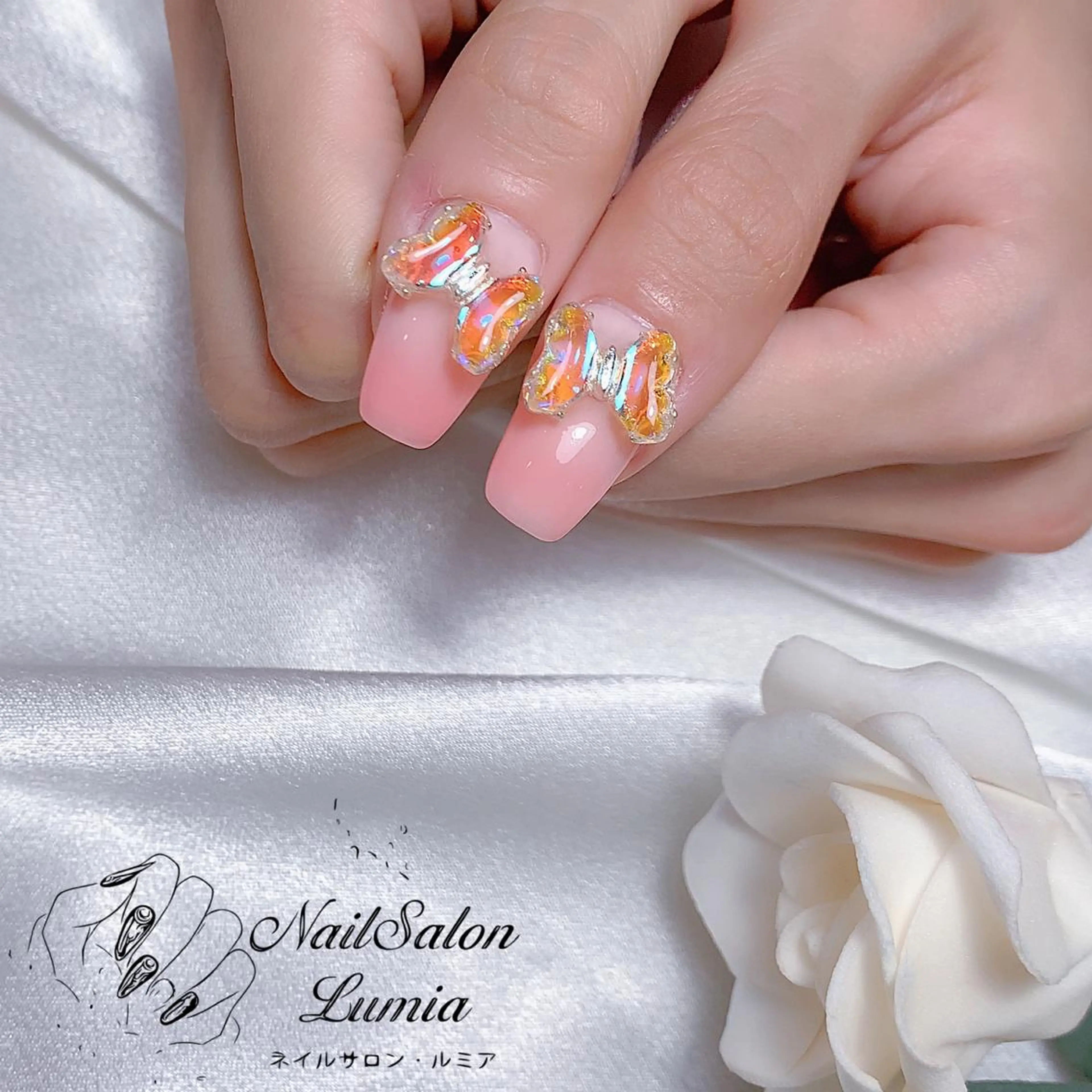 ネイル ハンドネイル ネイルサロン ルミア Lumia 店長のネイルデザイン