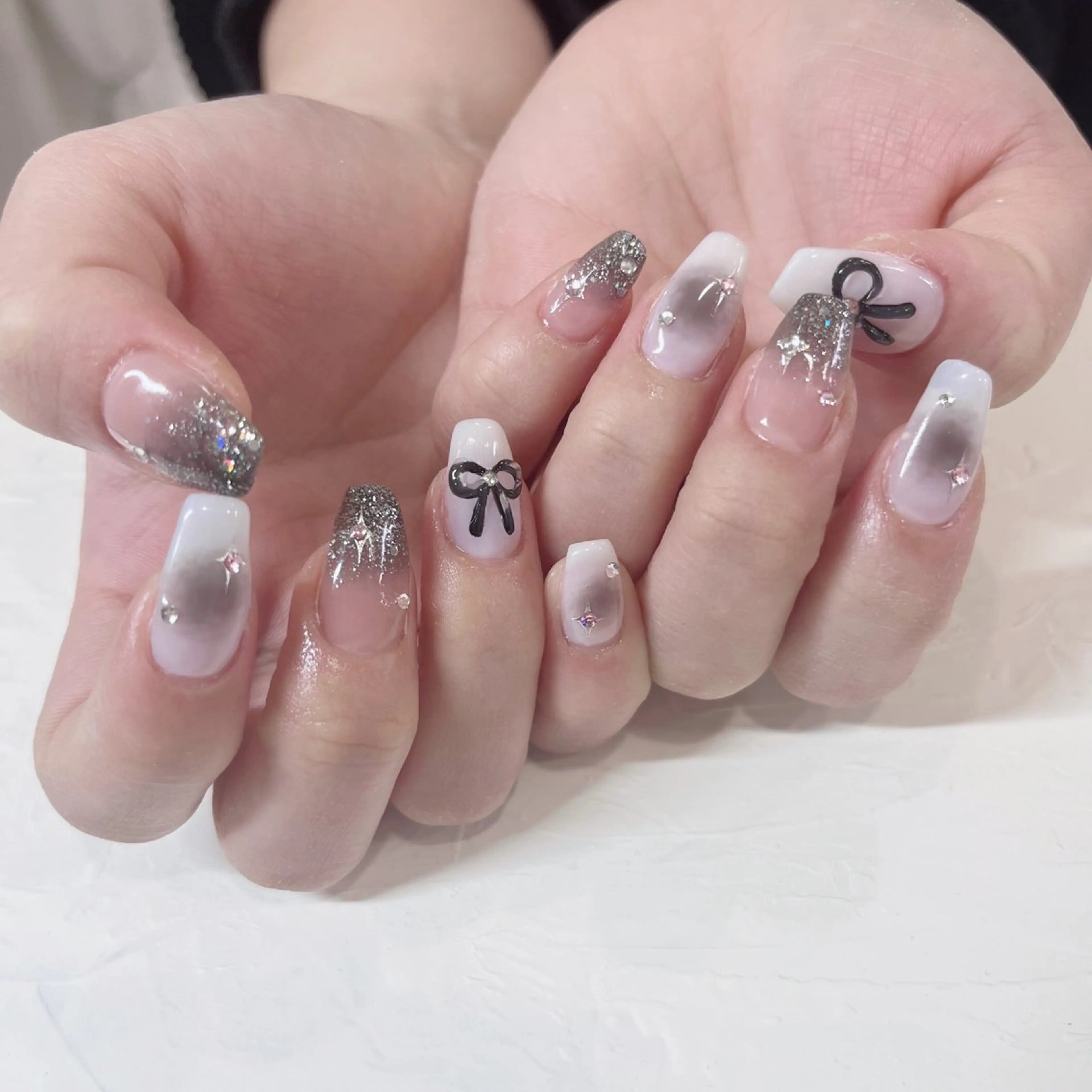 ネイル ハンドネイル Maya 🧊🫧‪のネイルデザイン