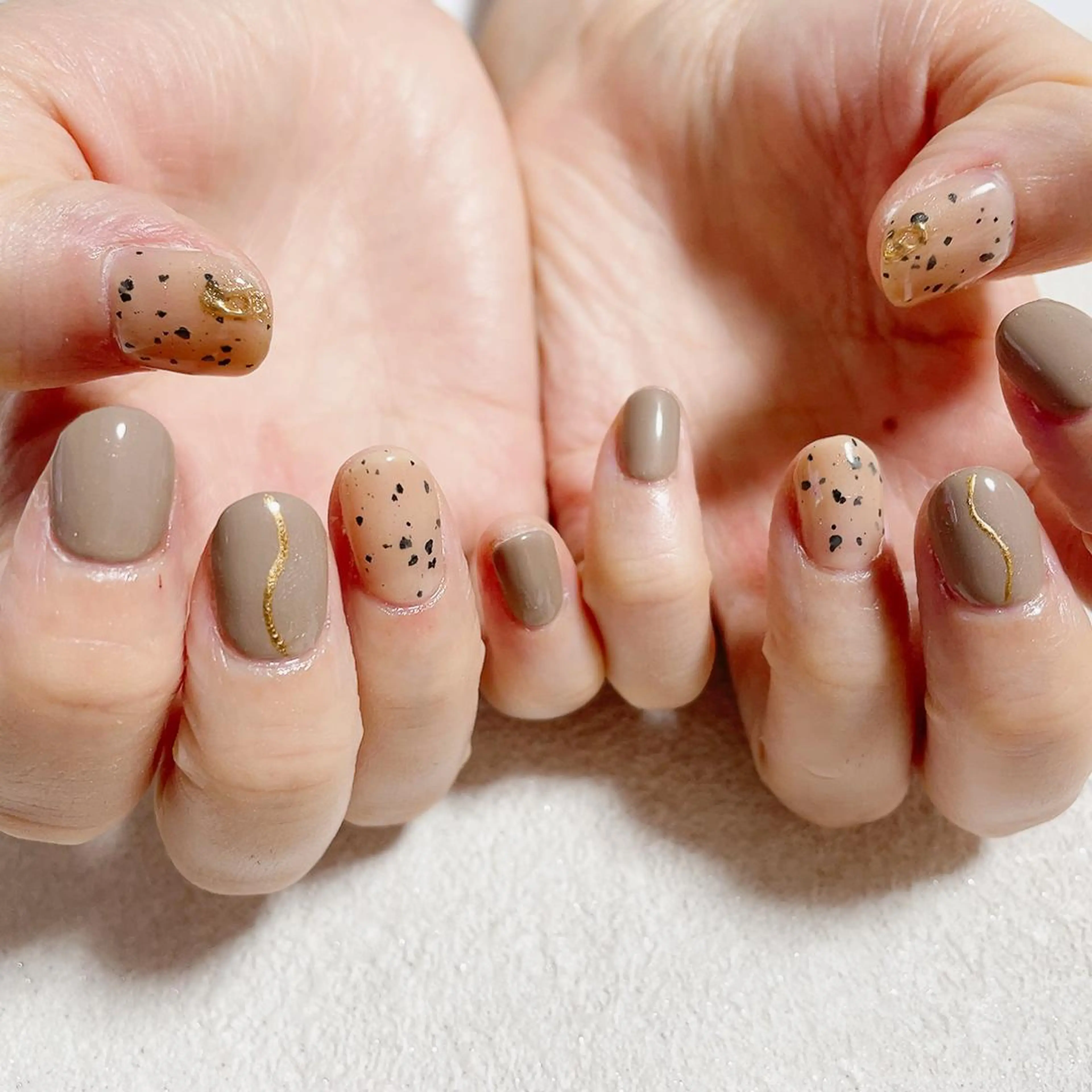 ネイル フットネイル ジェルネイル メンズネイル ニュアンスネイル ワンカラーネイル kiki nail たまプラーザのネイルデザイン