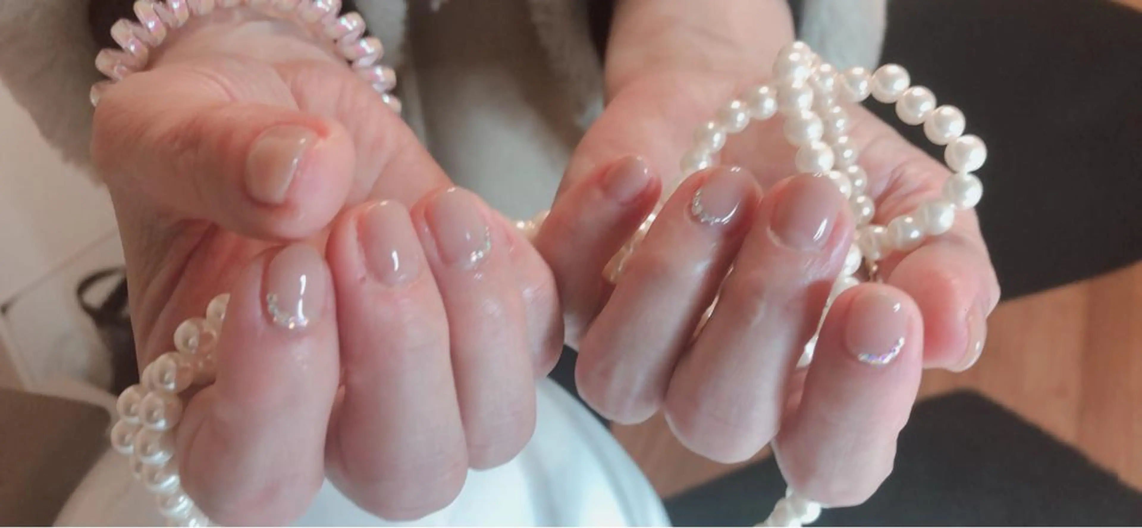 ショート ネイル 長さ出し専門 nynaのネイルデザイン