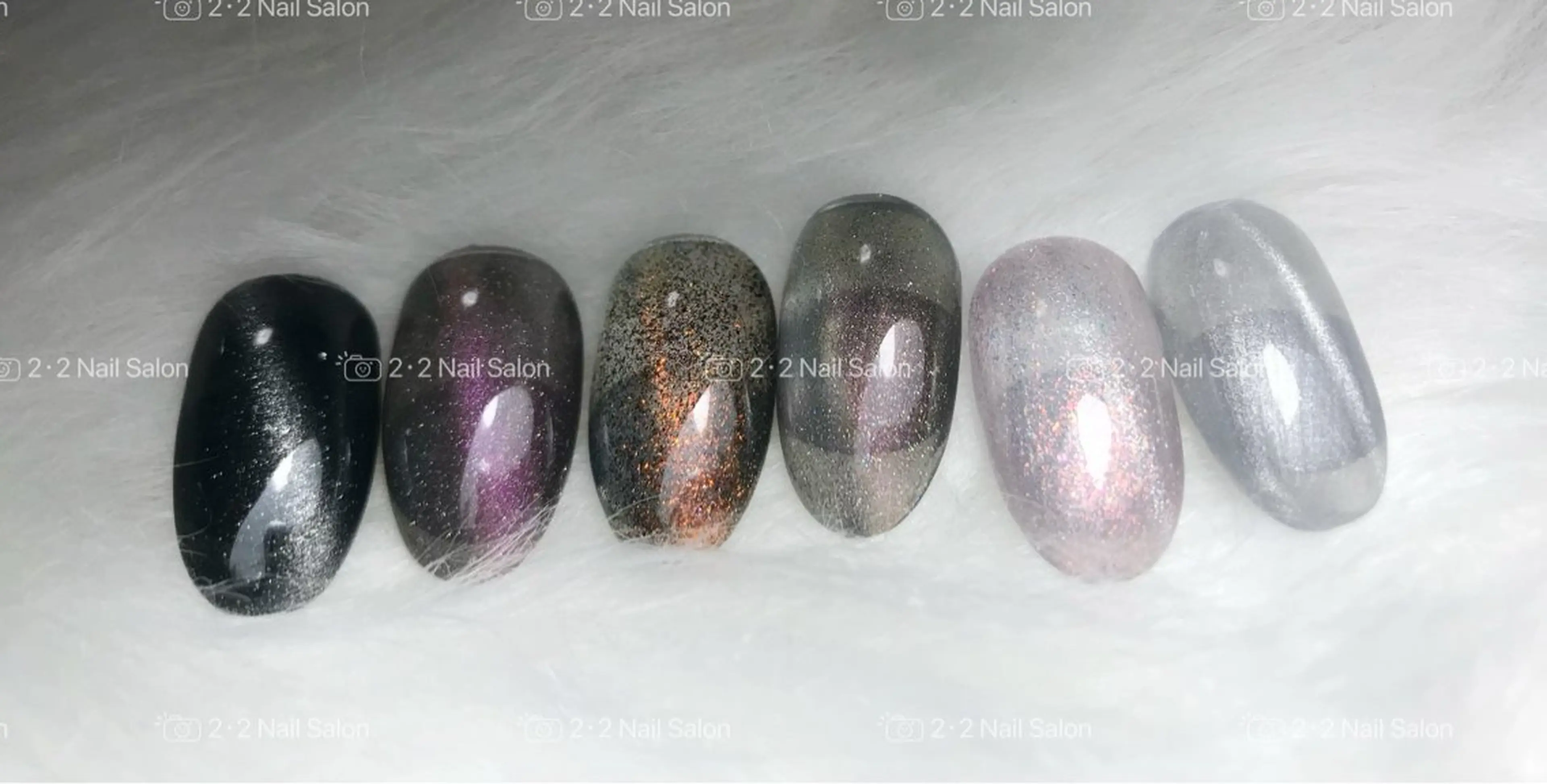 ネイル ハンドネイル Shis_🦄shi 韓国風キラキラネイルのネイルデザイン