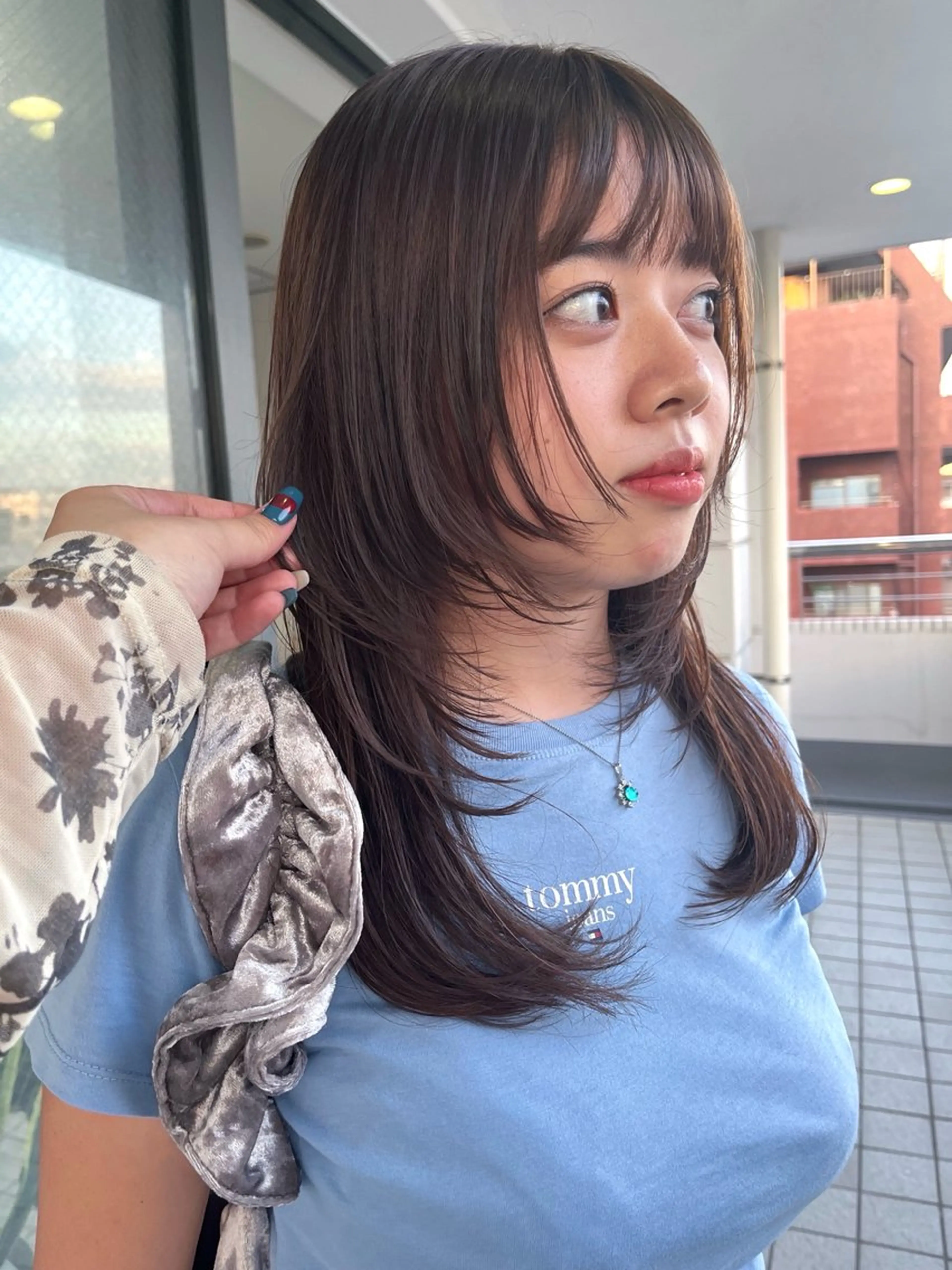 セミロング カラー カット ヘアカラー IROW/イロウ天神 大名店　yamaのヘアスタイル