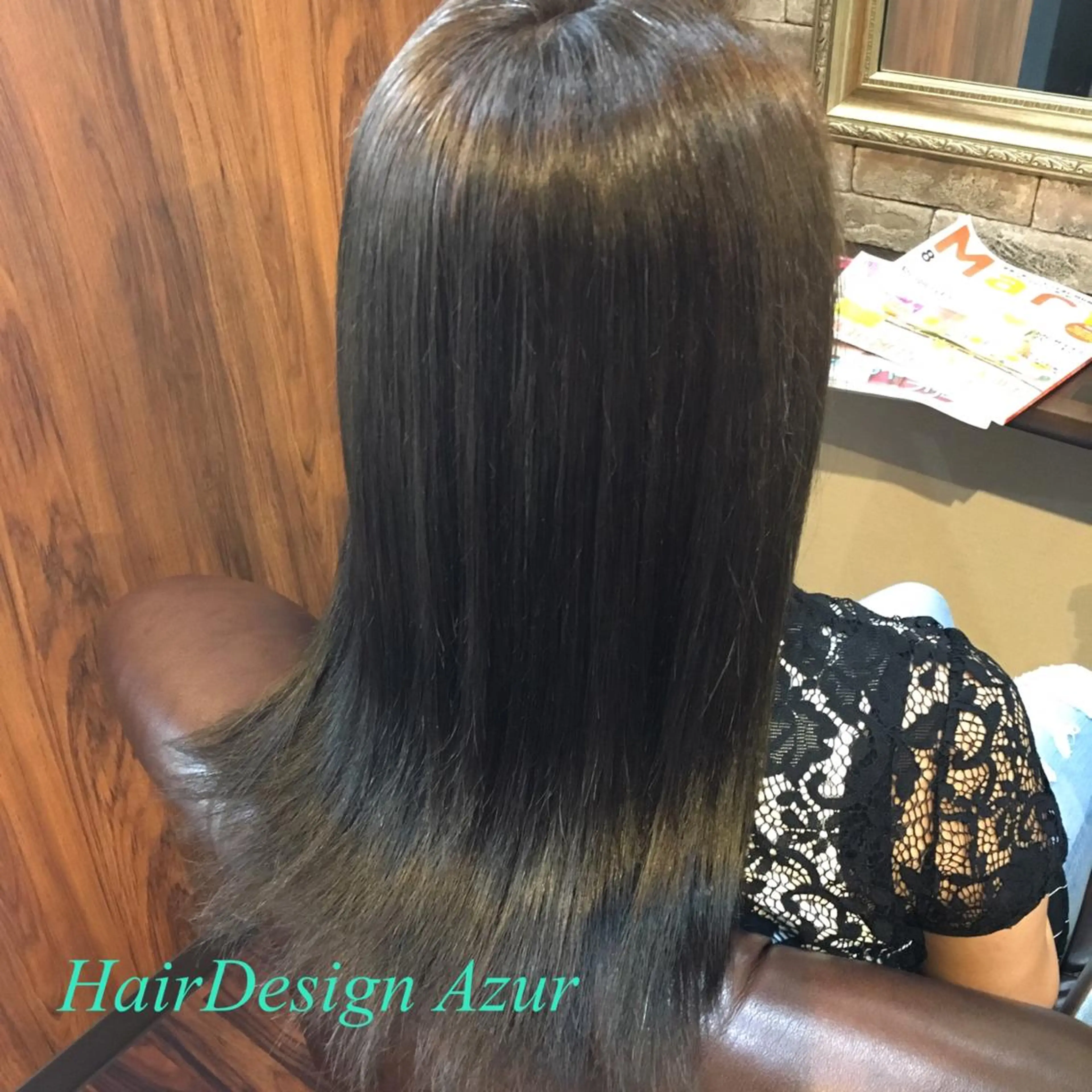 ロング カラー HairDesign Azurのヘアスタイル