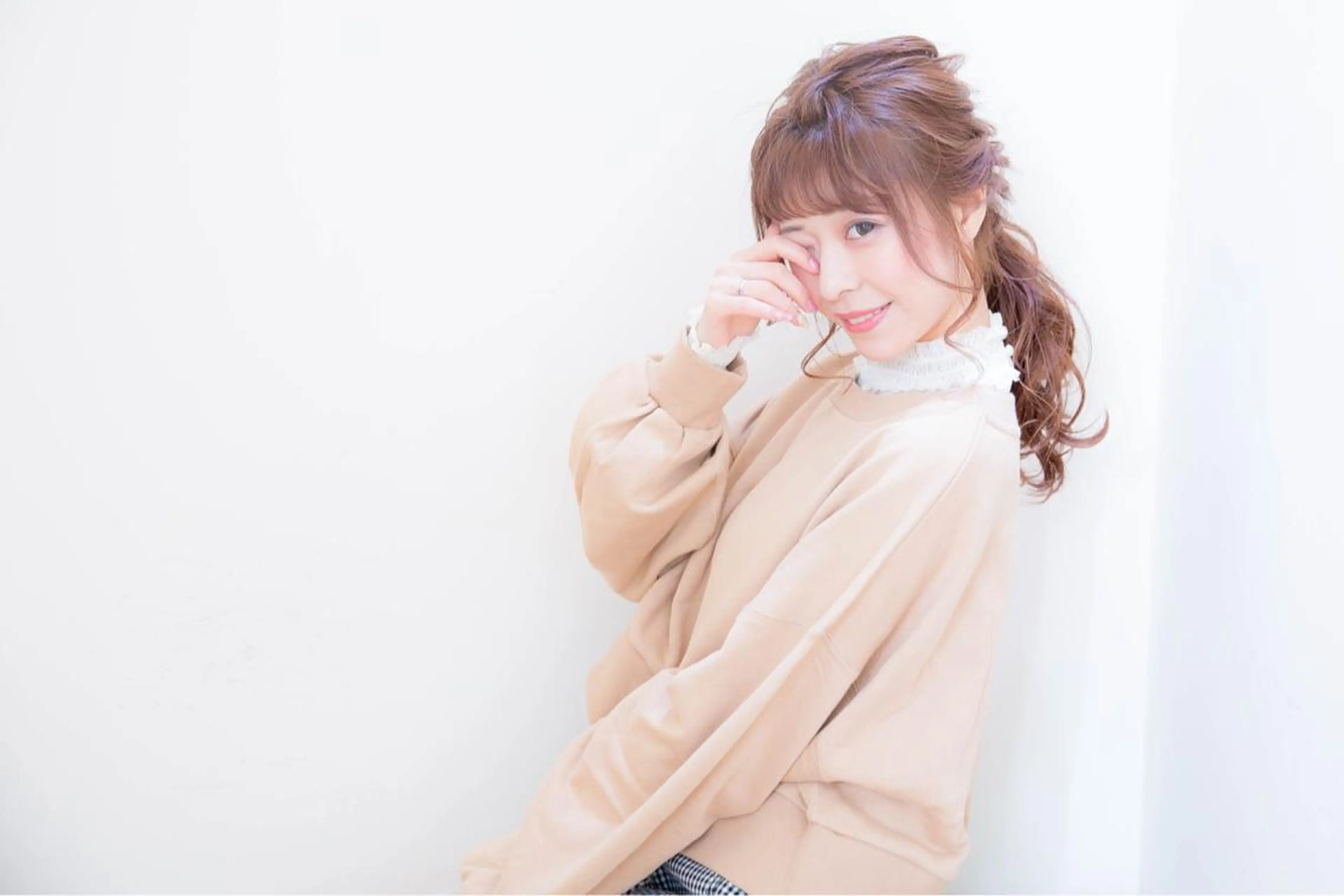 ロング カラー ヘアアレンジ カット ヘアカラー トリートメント 店長/ 加藤 流菜のヘアスタイル