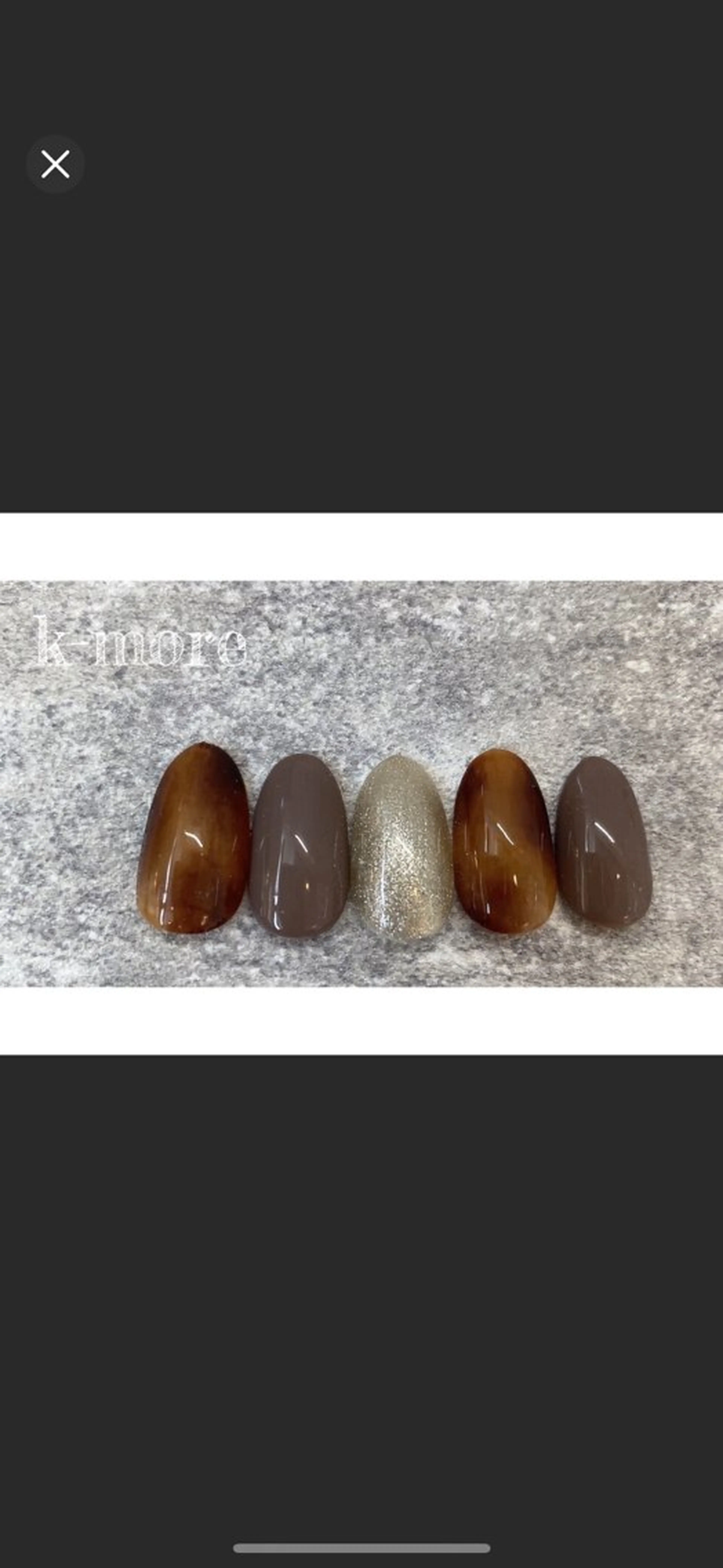 ミディアム K-more（ケーモア）知立店所属・K-more知立店 まなみのネイルデザイン