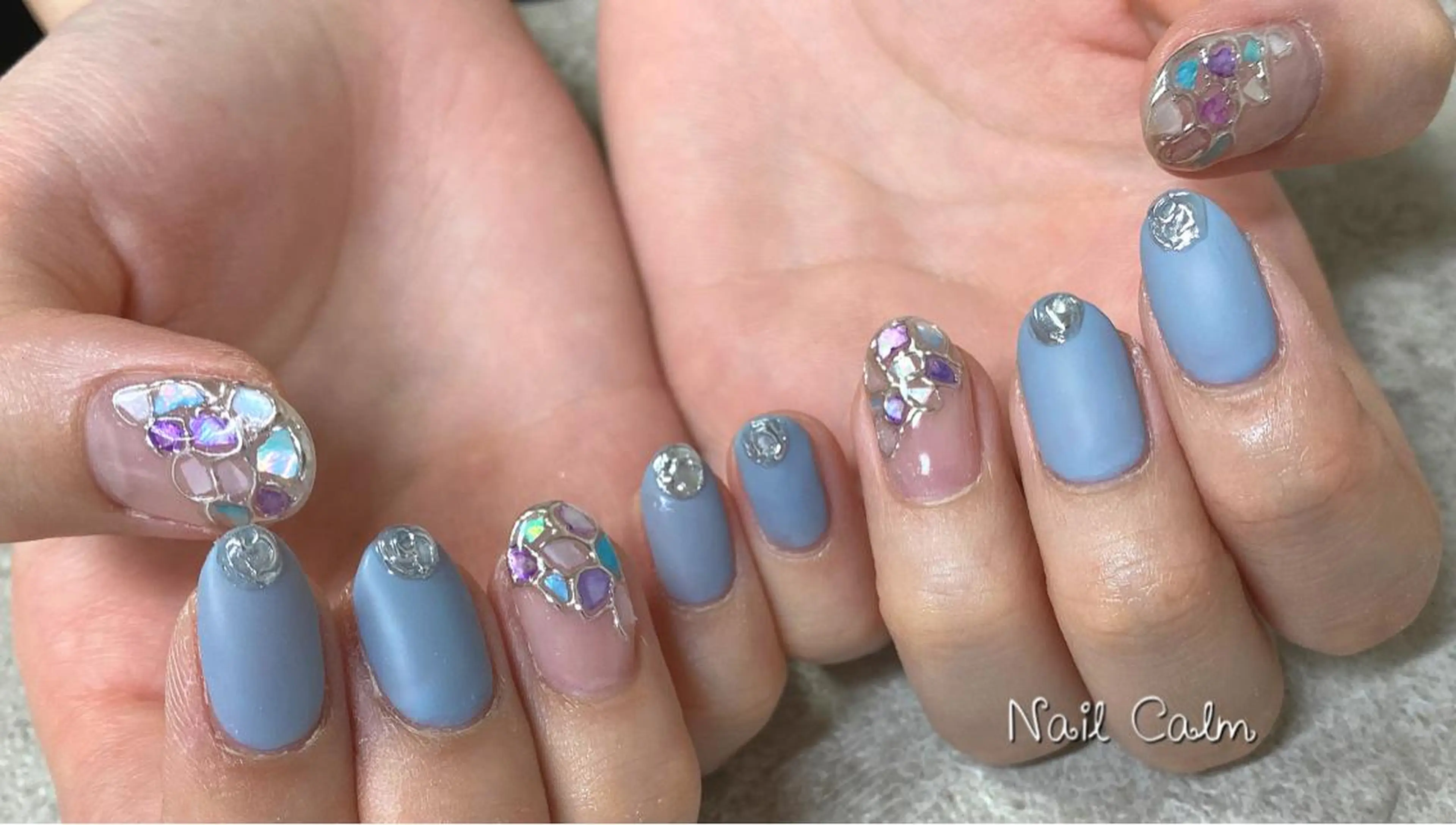 ネイル アートネイル ハンドネイル Nail Calm所属・プライベートサロン Calmのネイルデザイン